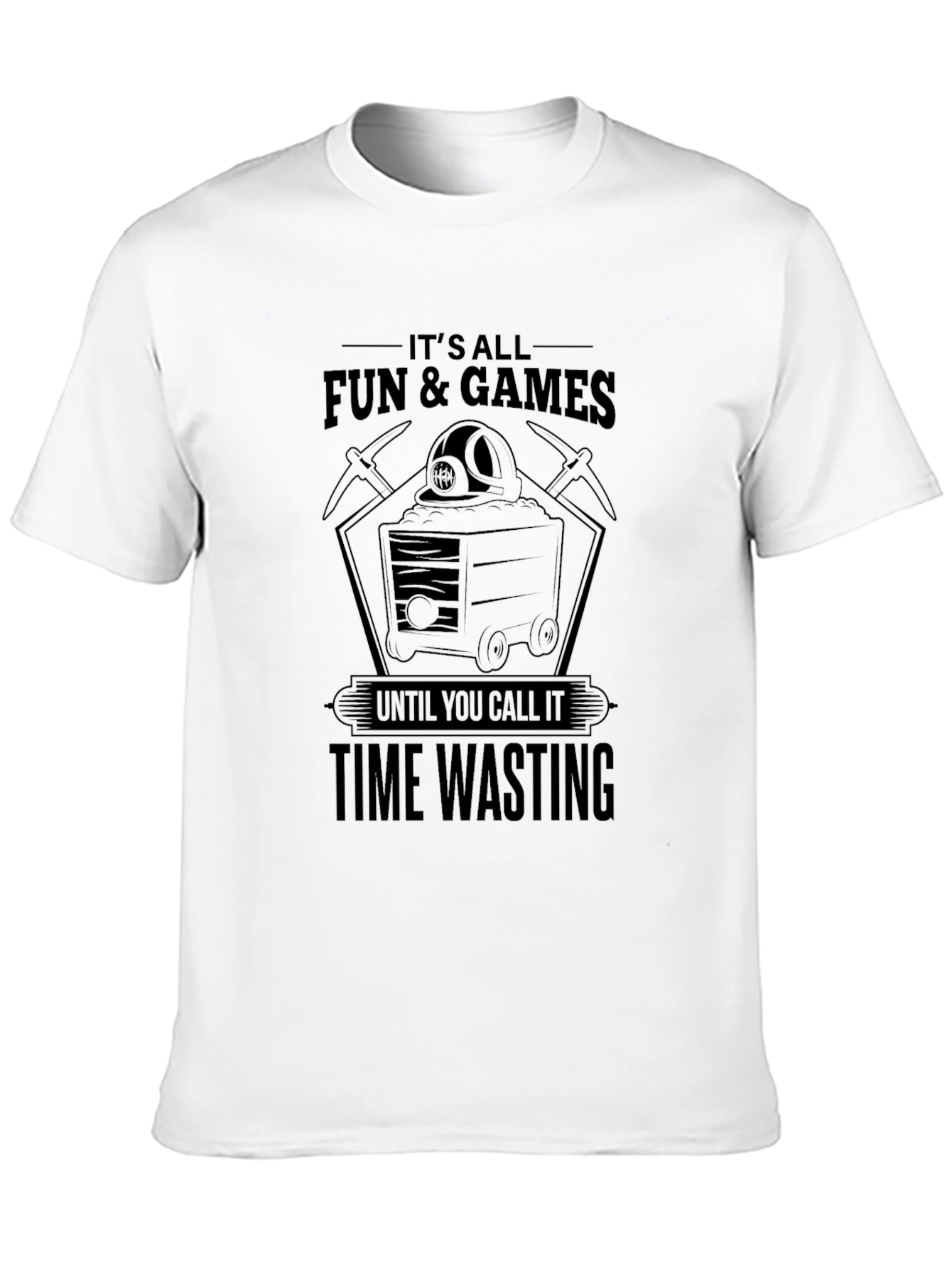 Fun & Games Time Wasting Graphic Tee