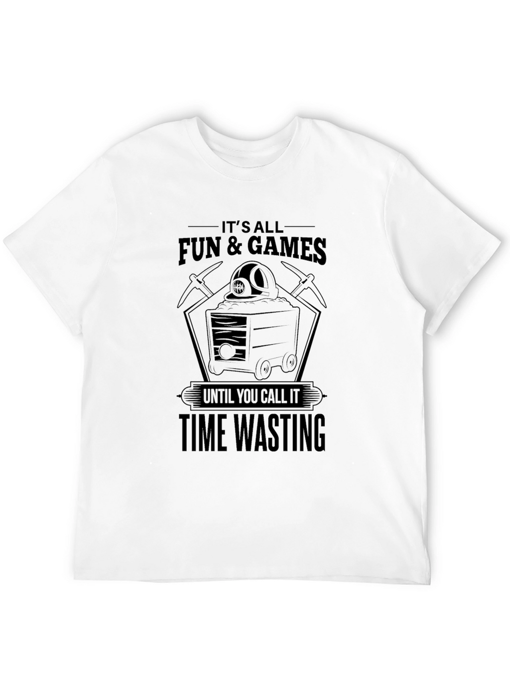 Fun & Games Time Wasting Graphic Tee