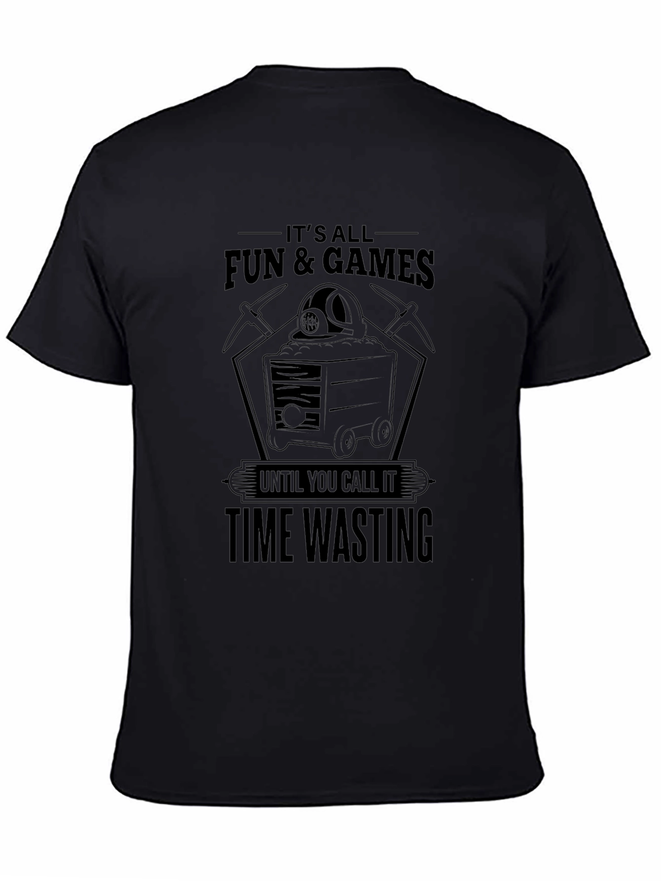 Fun & Games Time Wasting Graphic Tee