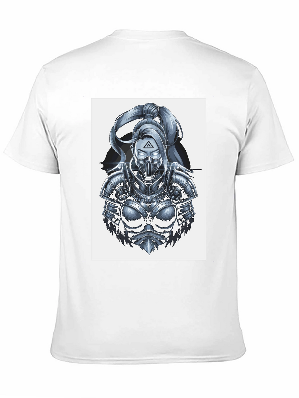 Warrior Woman T-Shirt: Metallic Armor Graphic Tee