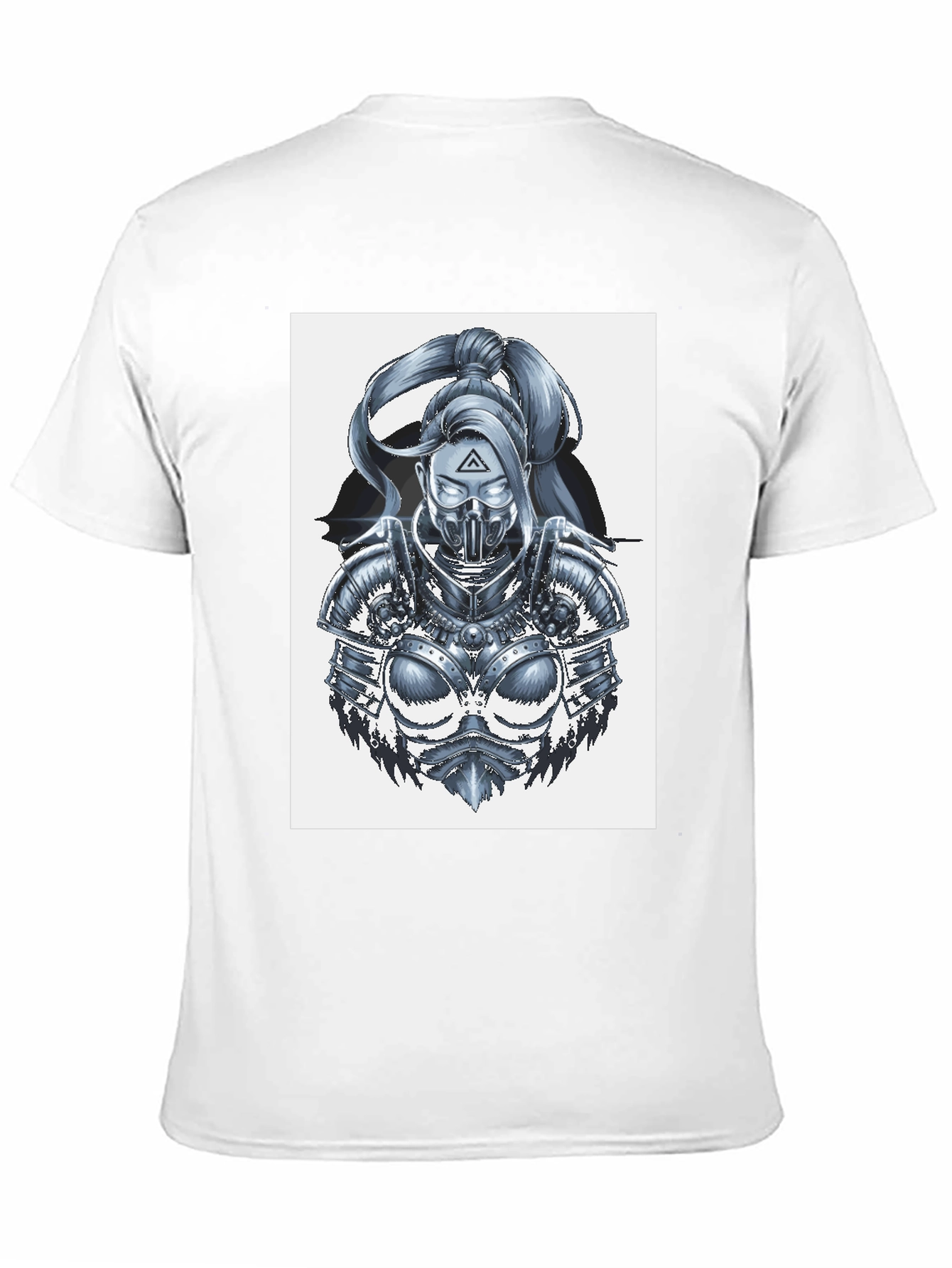 Warrior Woman T-Shirt: Metallic Armor Graphic Tee