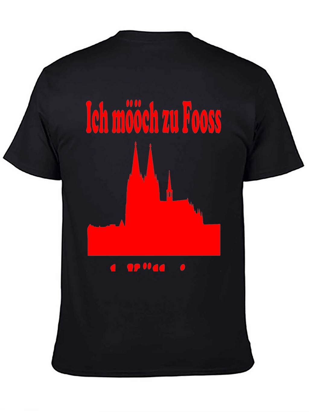 Ich Mööch Zu Fooss Cologne T-Shirt