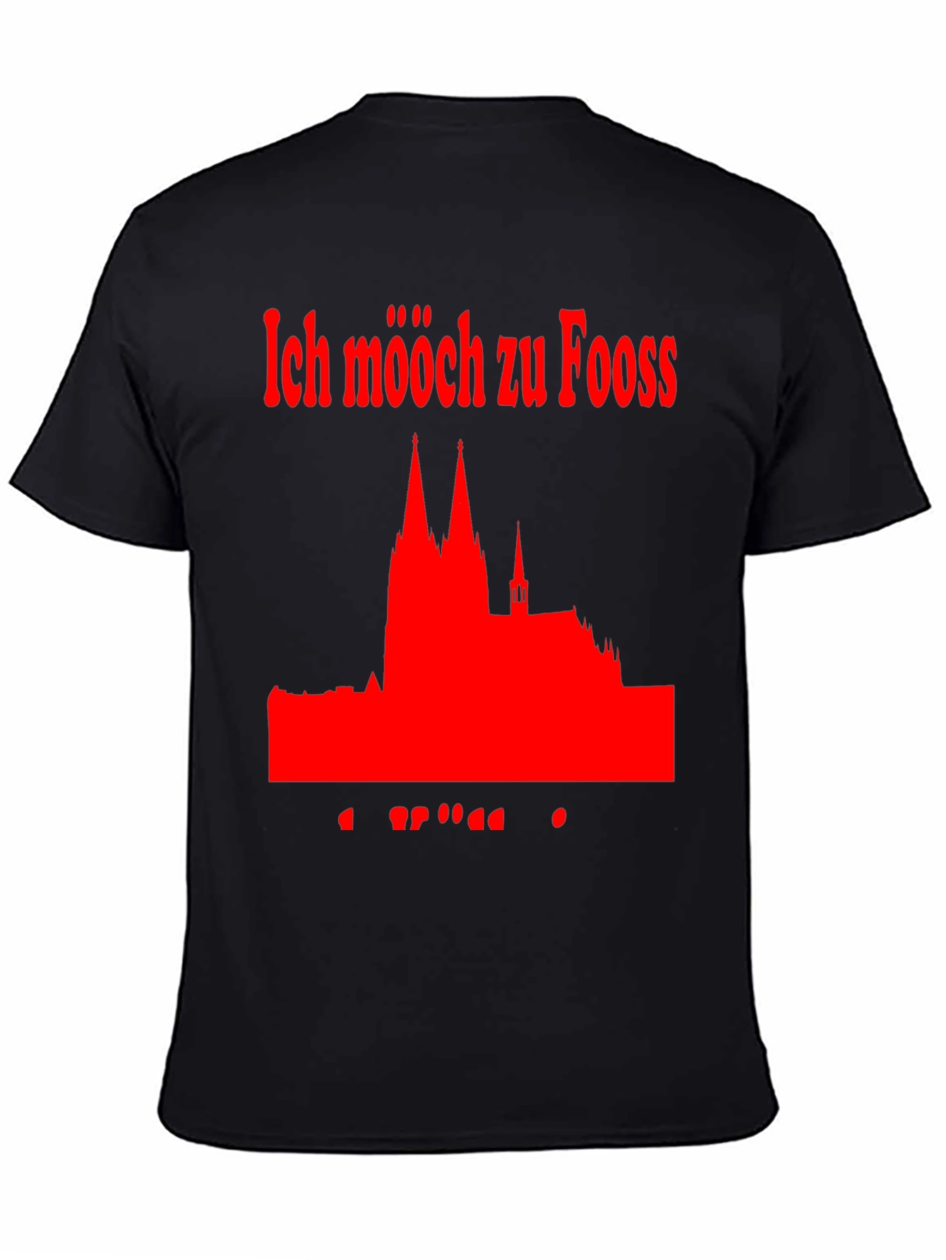 Ich Mööch Zu Fooss Cologne T-Shirt