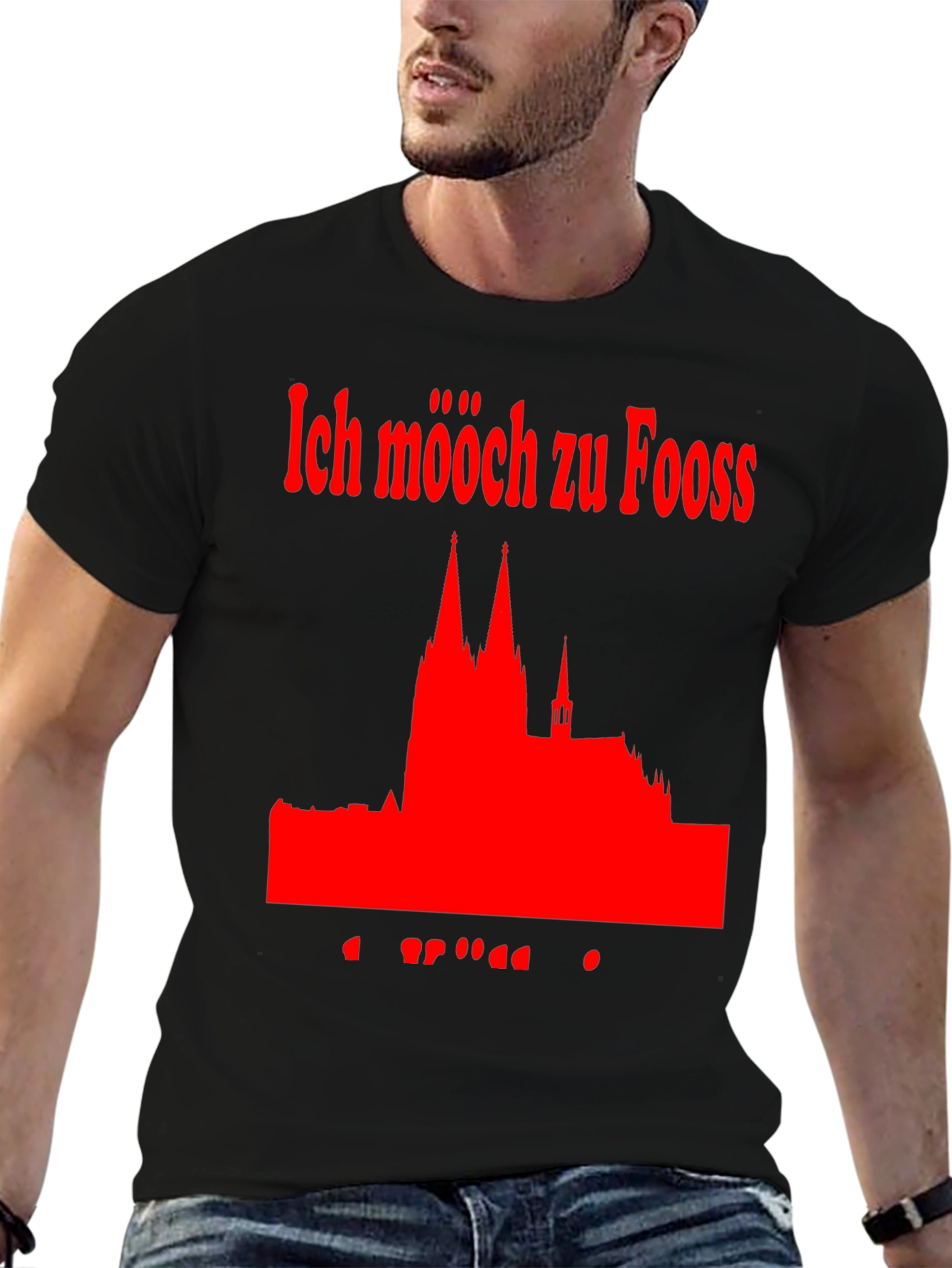Ich Mööch Zu Fooss Cologne T-Shirt