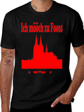 Ich Mööch Zu Fooss Cologne T-Shirt