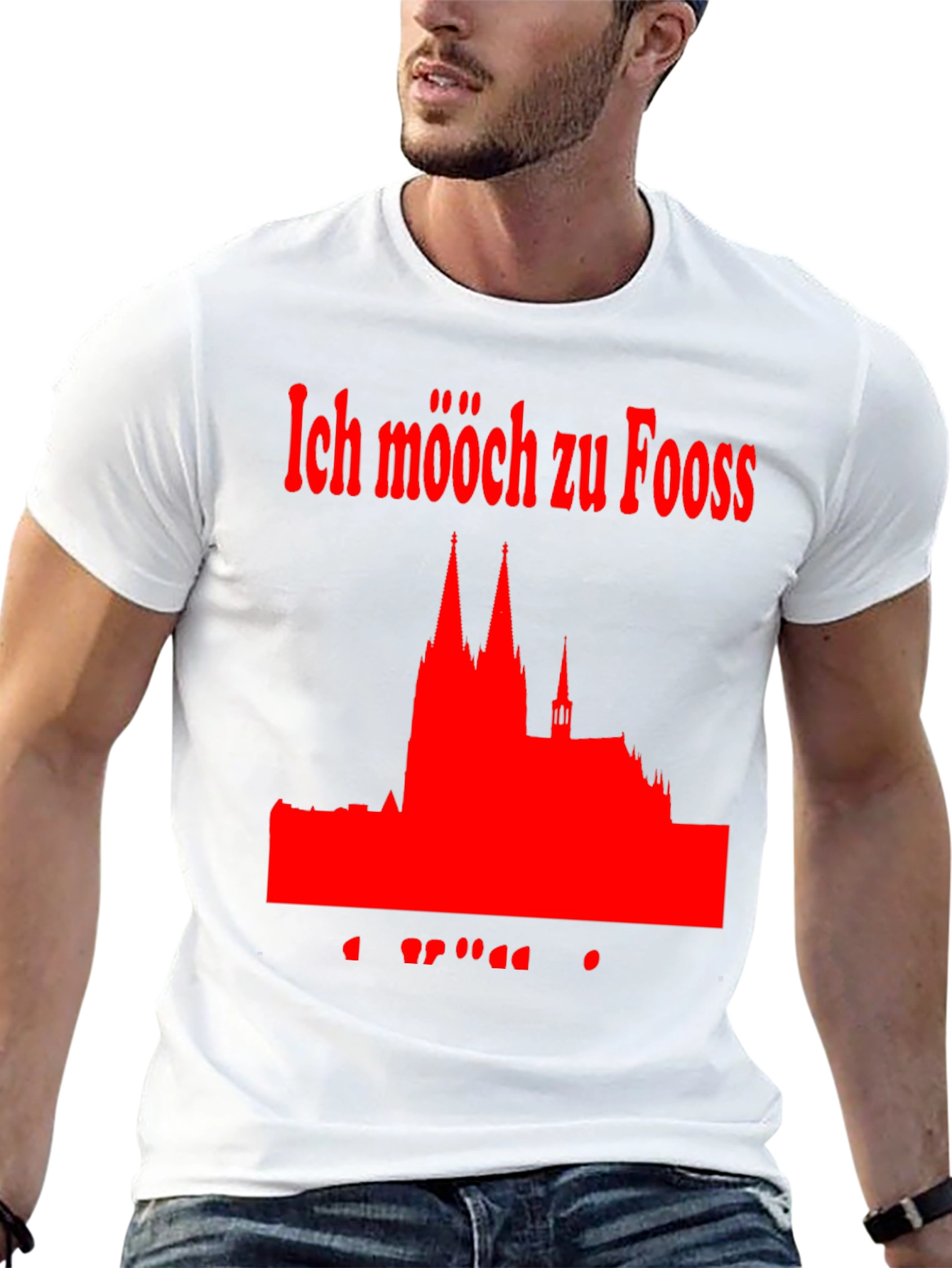 Ich Mööch Zu Fooss Cologne T-Shirt