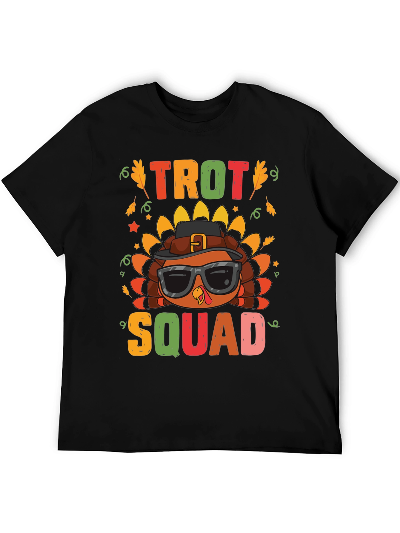Trot Squad Thanksgiving Turkey Graphic Tee