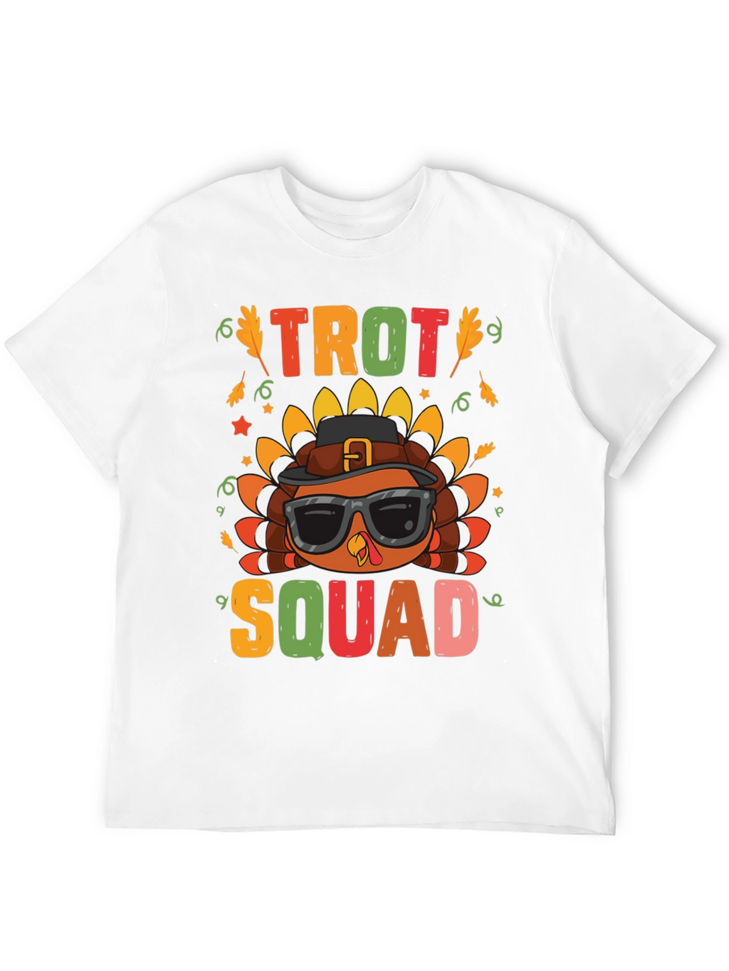 Trot Squad Thanksgiving Turkey Graphic Tee