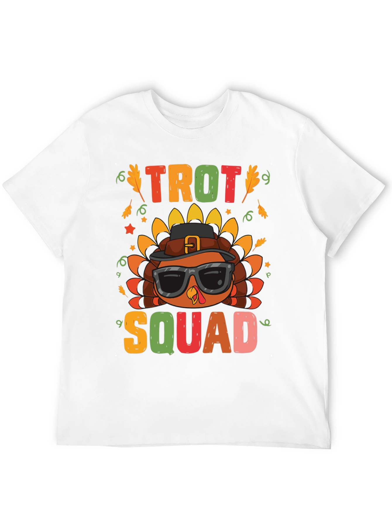 Trot Squad Thanksgiving Turkey Graphic Tee