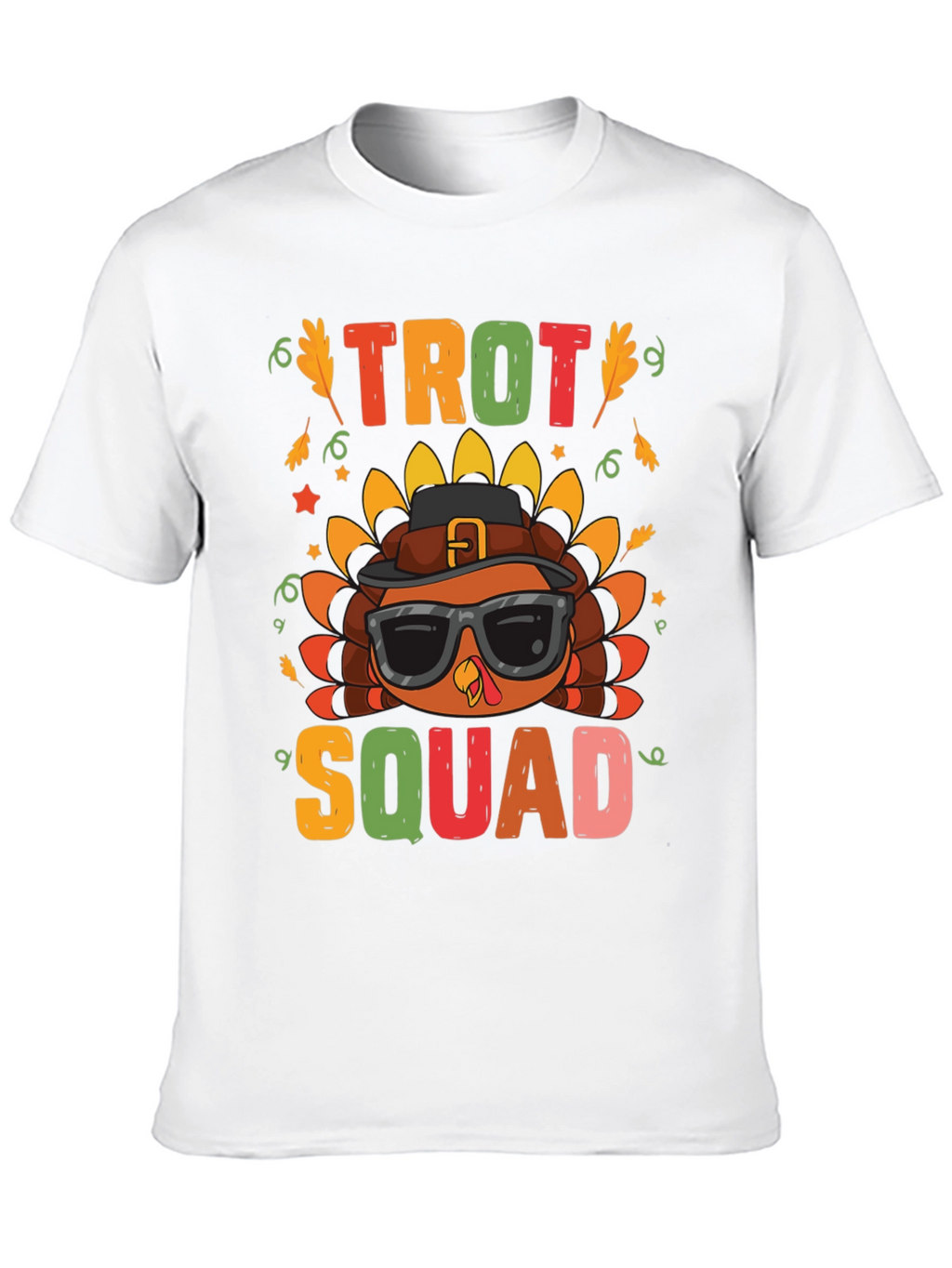 Trot Squad Thanksgiving Turkey Graphic Tee