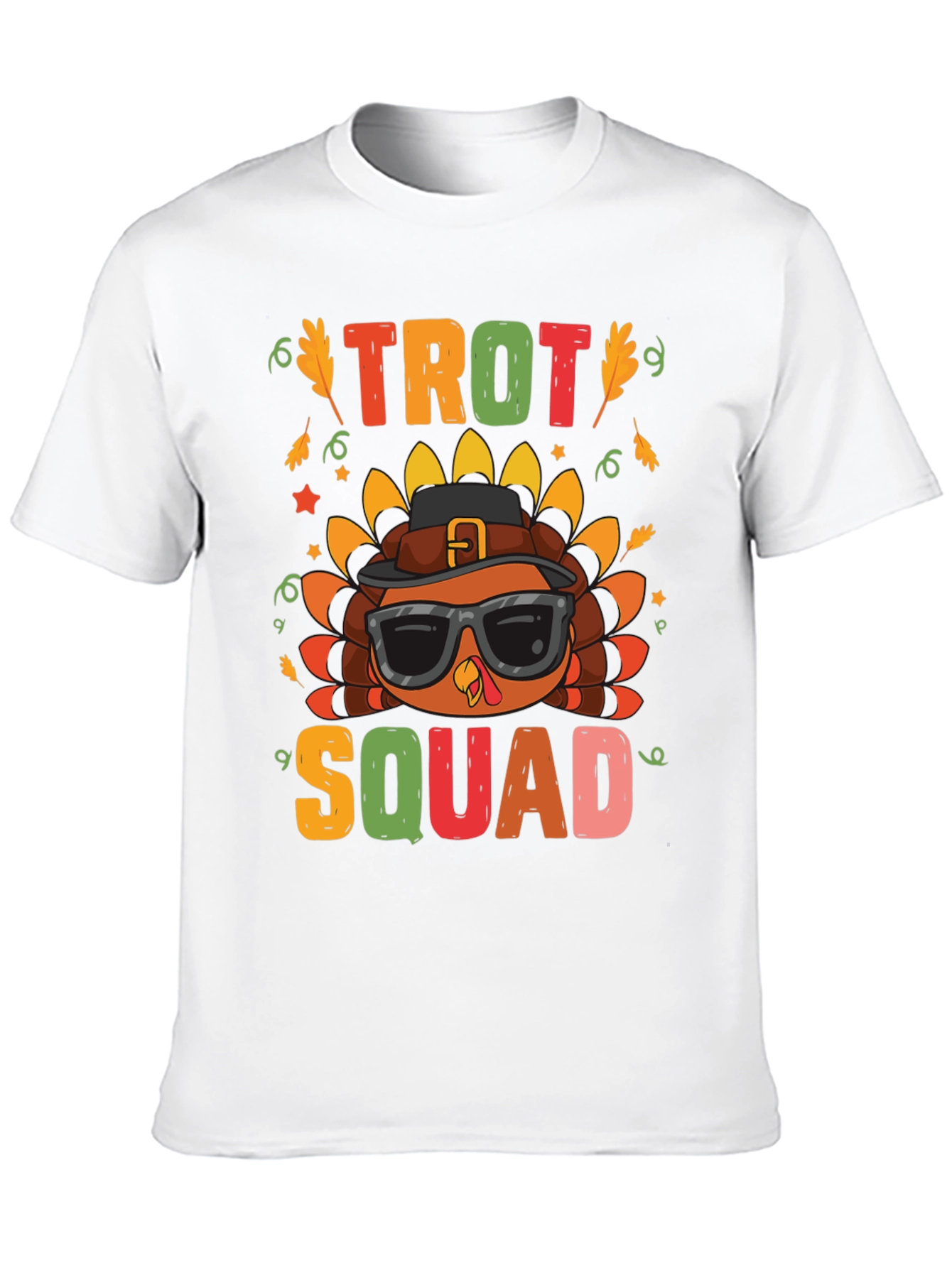 Trot Squad Thanksgiving Turkey Graphic Tee