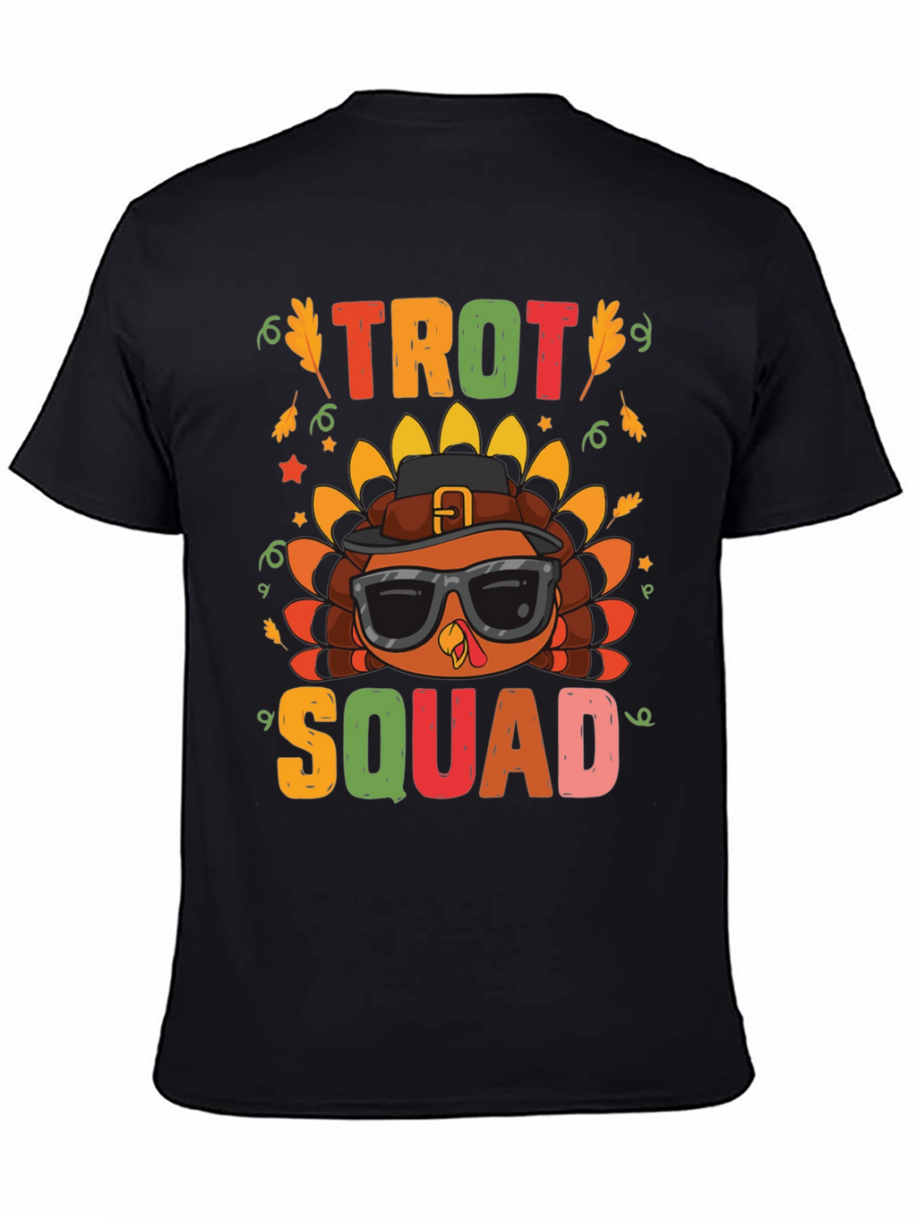 Trot Squad Thanksgiving Turkey Graphic Tee