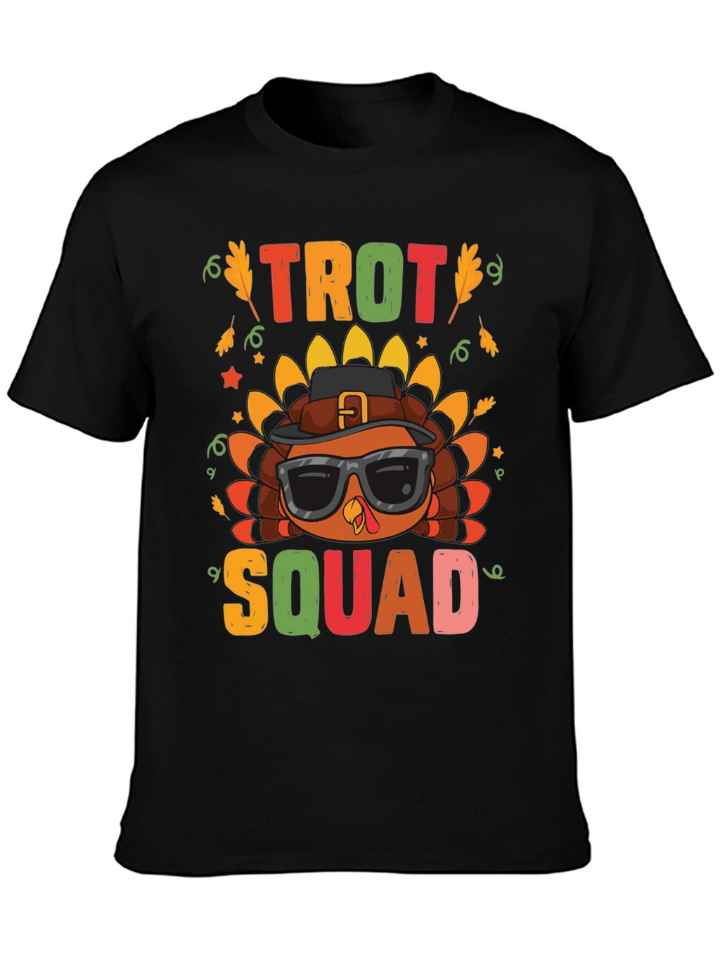 Trot Squad Thanksgiving Turkey Graphic Tee