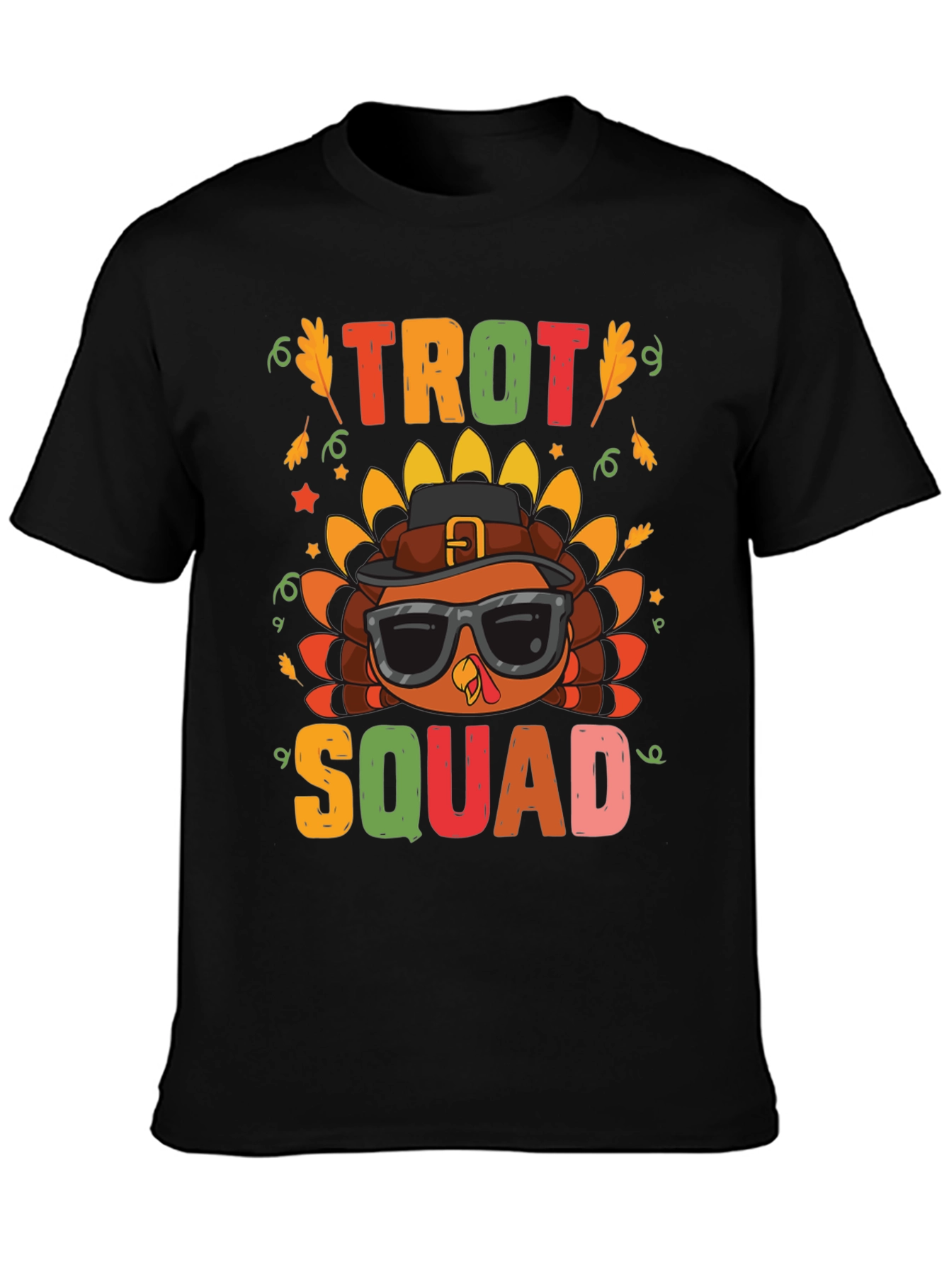 Trot Squad Thanksgiving Turkey Graphic Tee