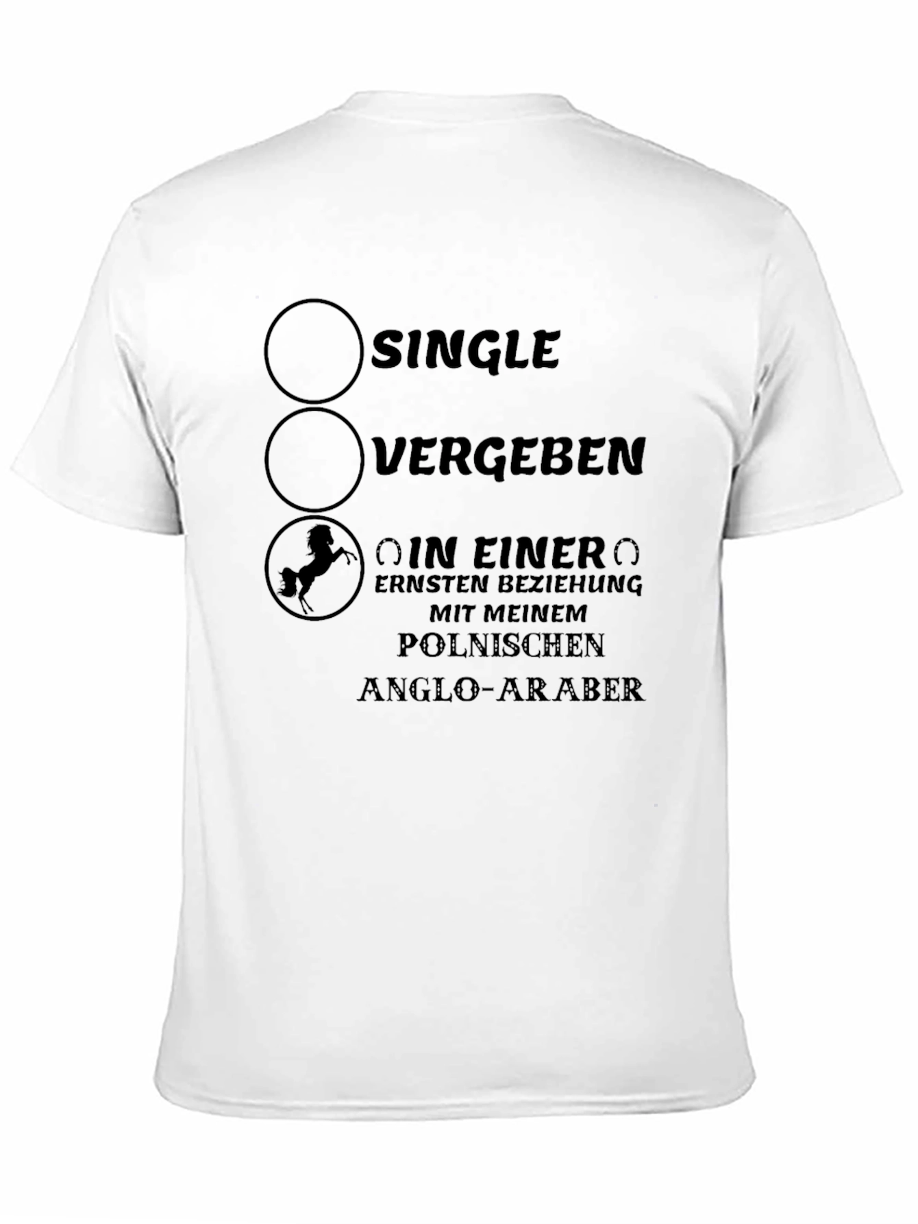 Single? Funny Horse Lover T-Shirt