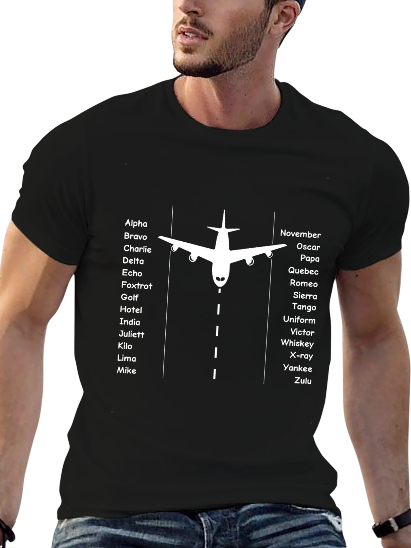 Aviation Alphabet T-Shirt - Pilots & Aviation Enthusiasts