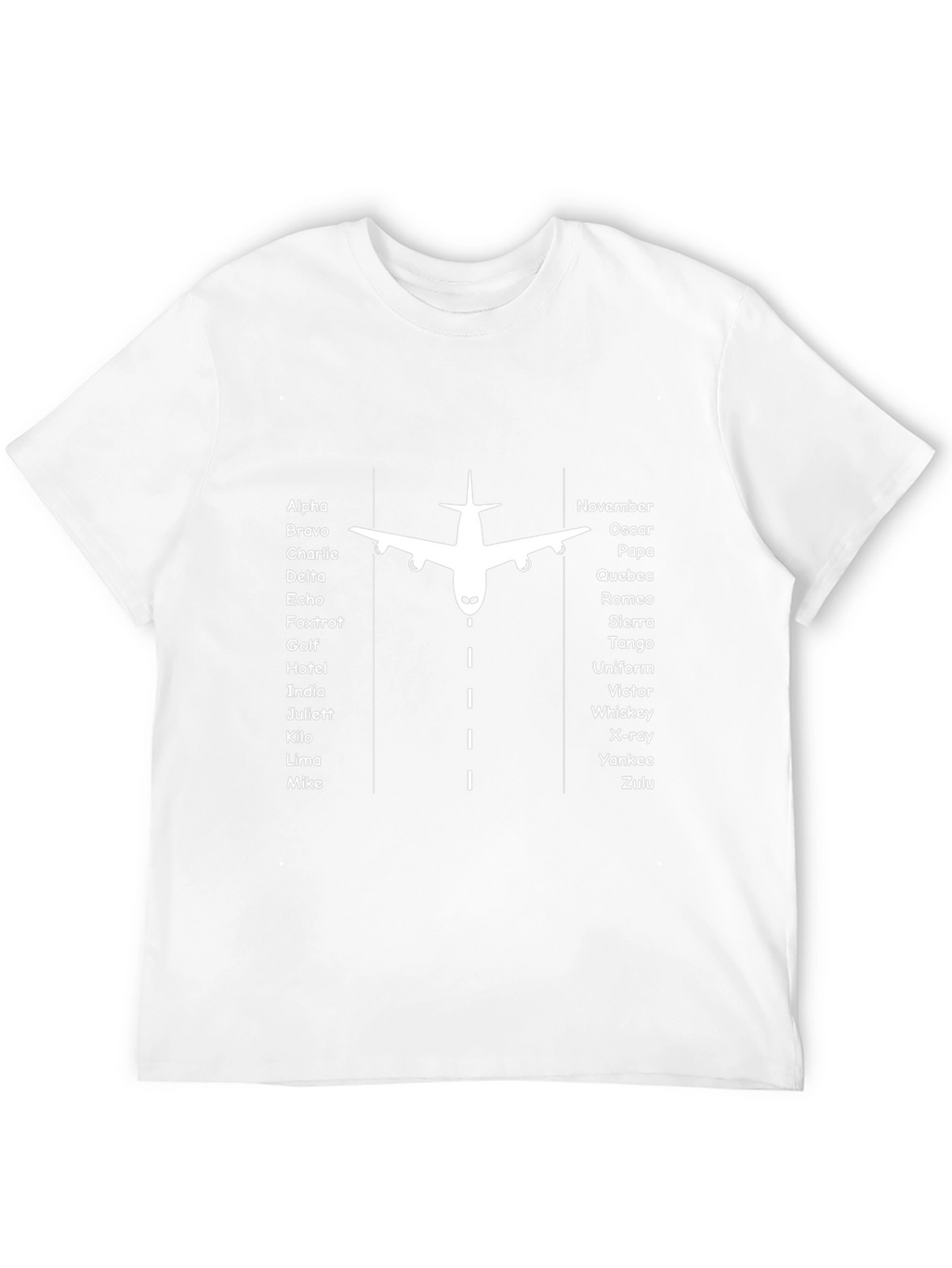 Aviation Alphabet T-Shirt - Pilots & Aviation Enthusiasts