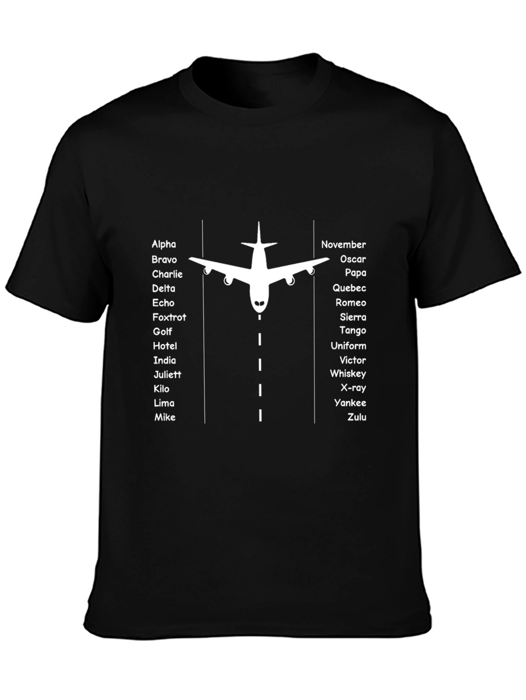 Aviation Alphabet T-Shirt - Pilots & Aviation Enthusiasts