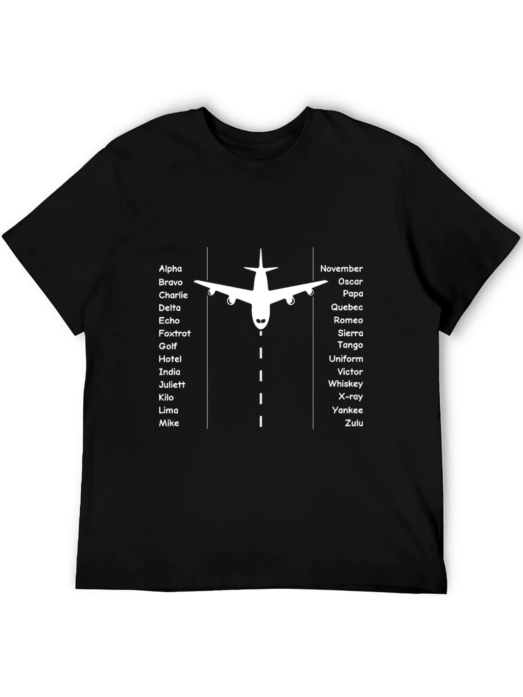 Aviation Alphabet T-Shirt - Pilots & Aviation Enthusiasts