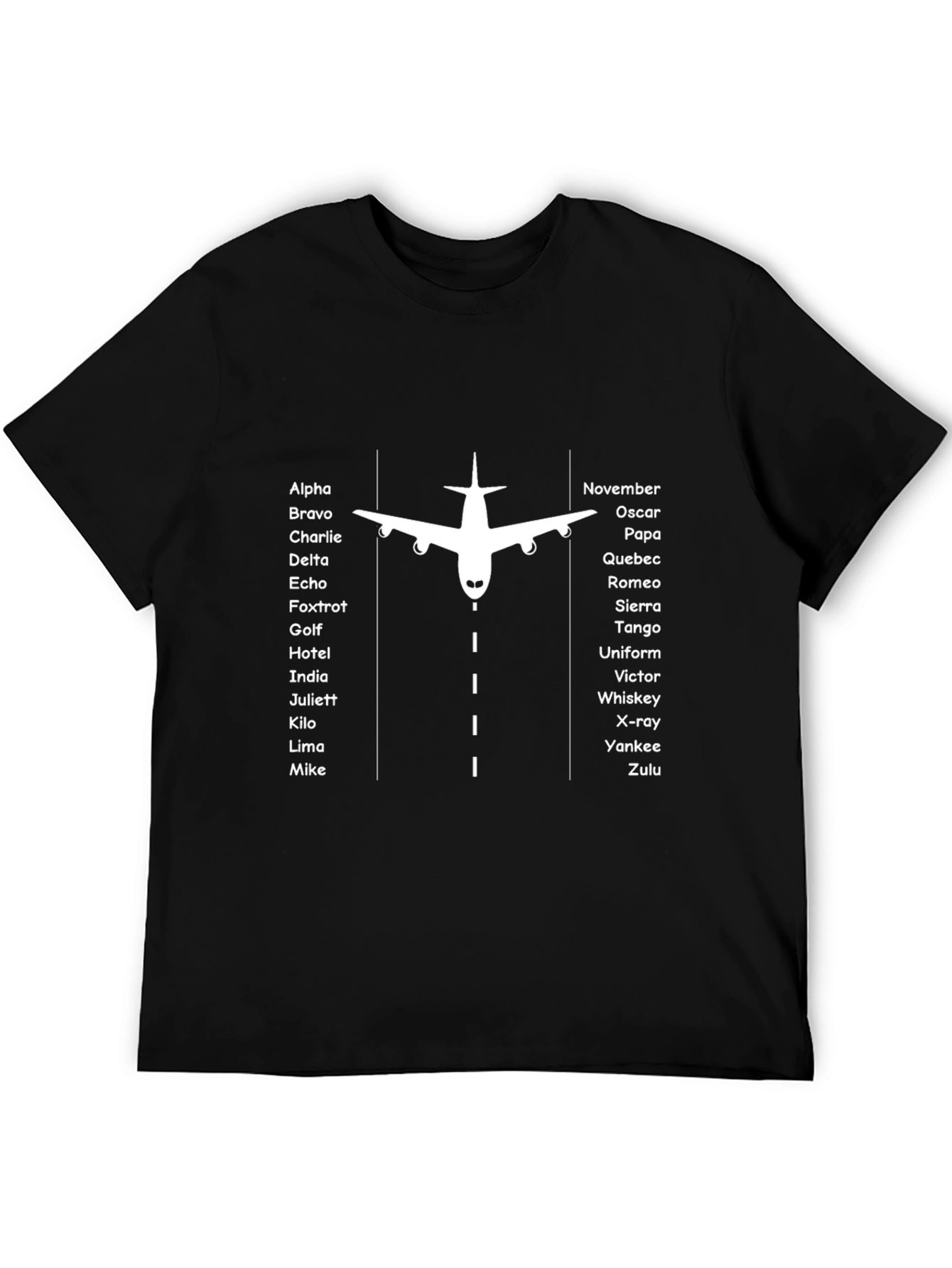 Aviation Alphabet T-Shirt - Pilots & Aviation Enthusiasts