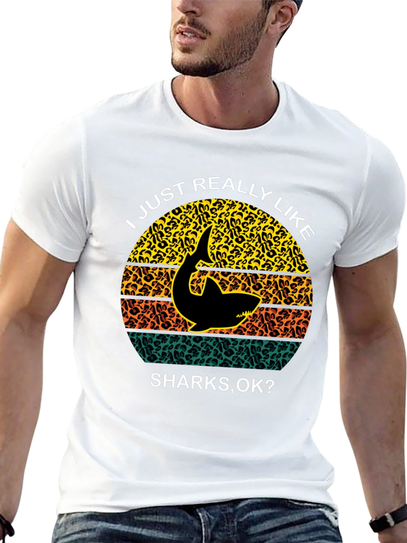 Shark Lover T-Shirt - I Just Really Like Sharks