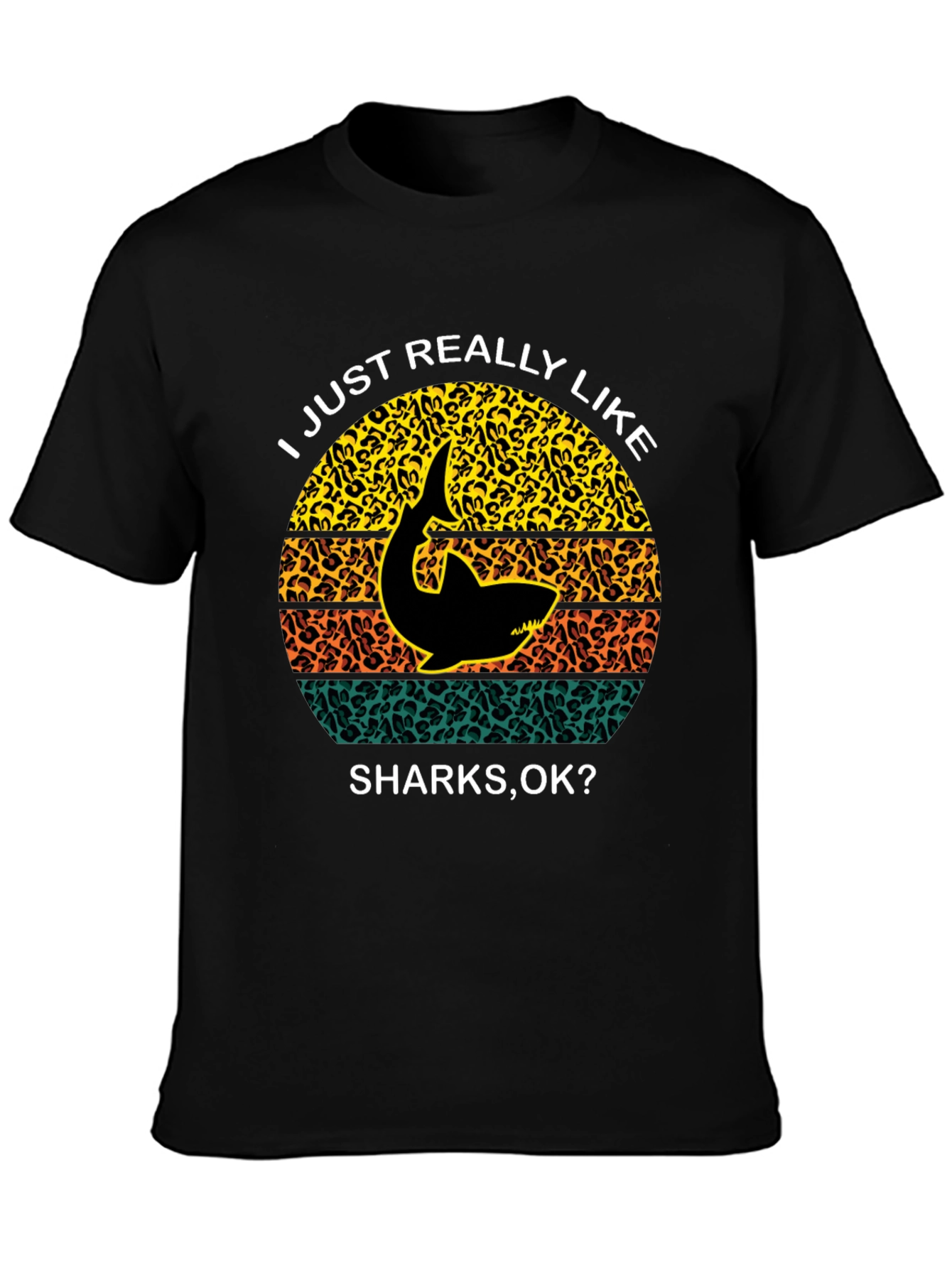 Shark Lover T-Shirt - I Just Really Like Sharks
