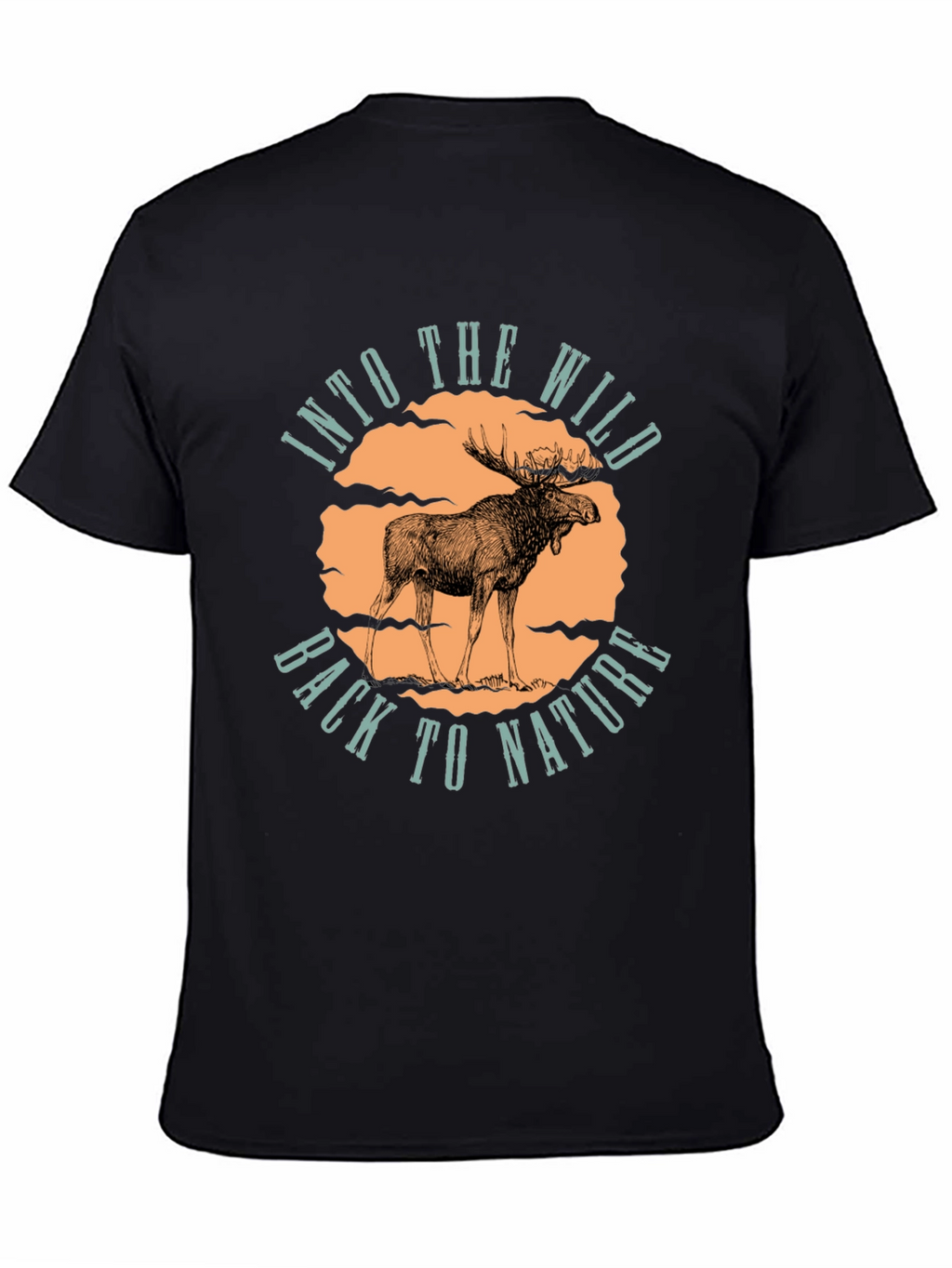 Into the Wild Moose T-Shirt