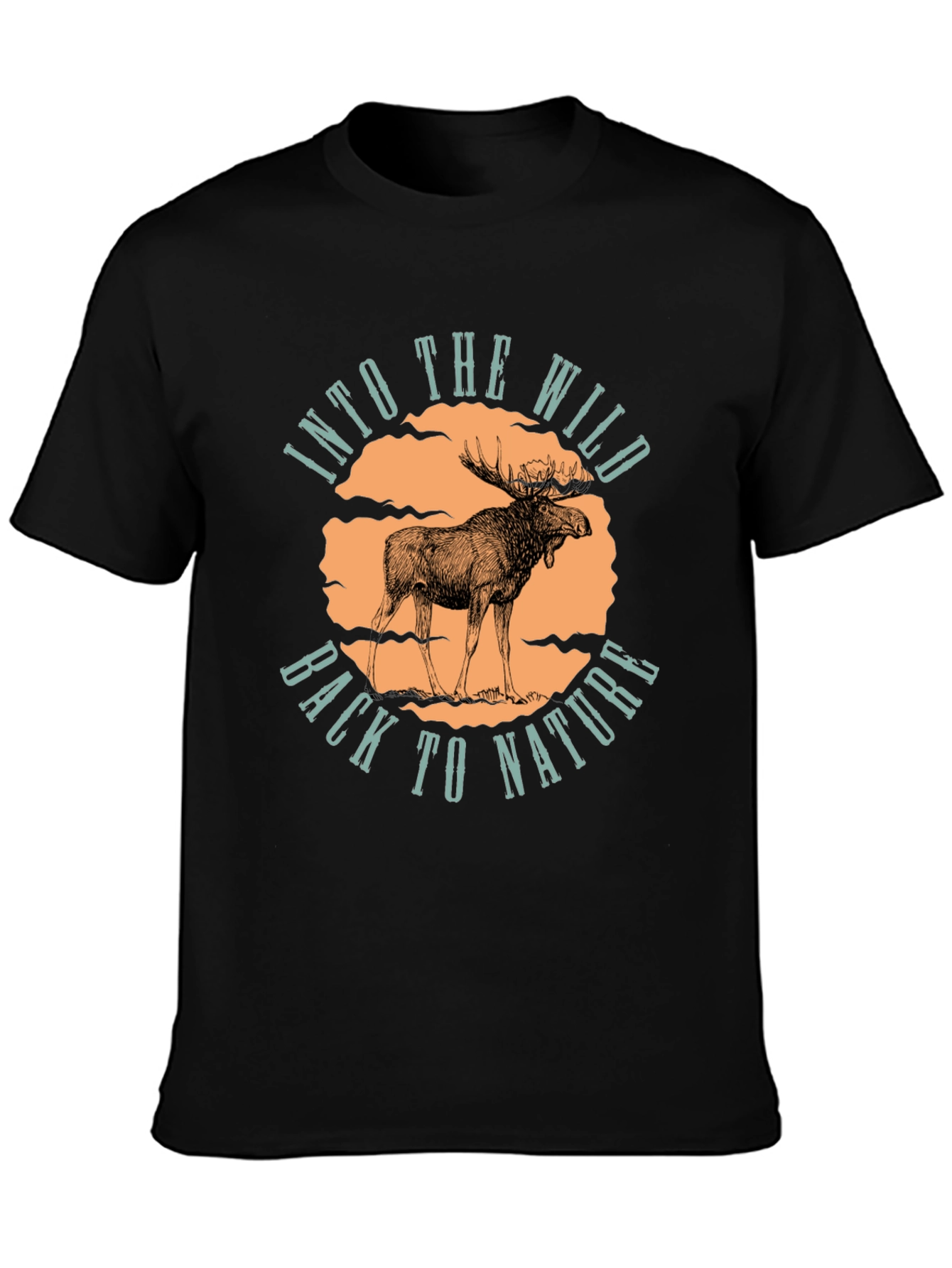 Into the Wild Moose T-Shirt