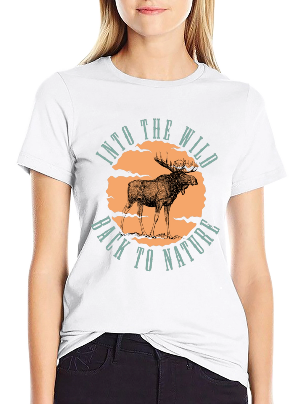 Into the Wild Moose T-Shirt