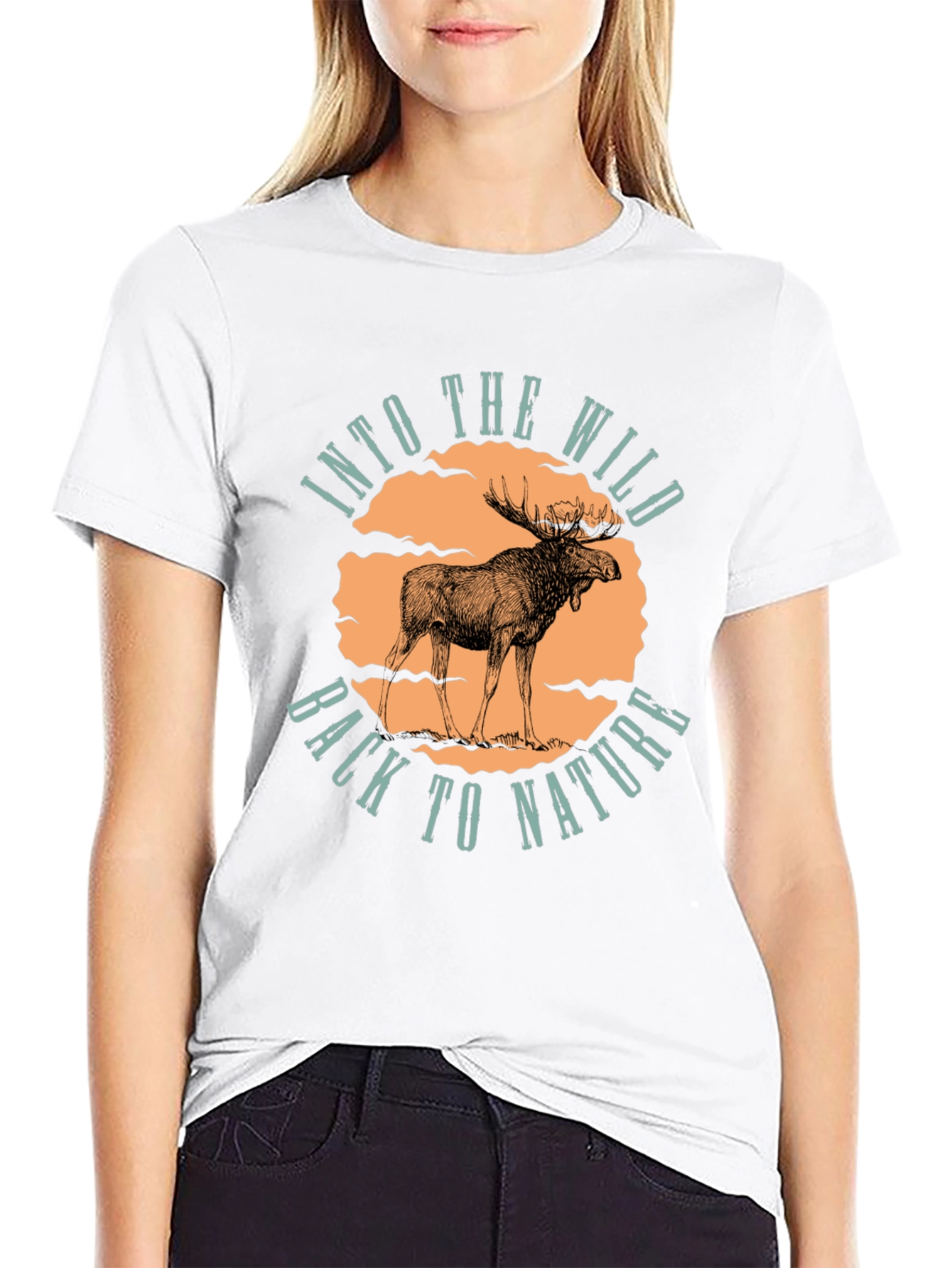 Into the Wild Moose T-Shirt