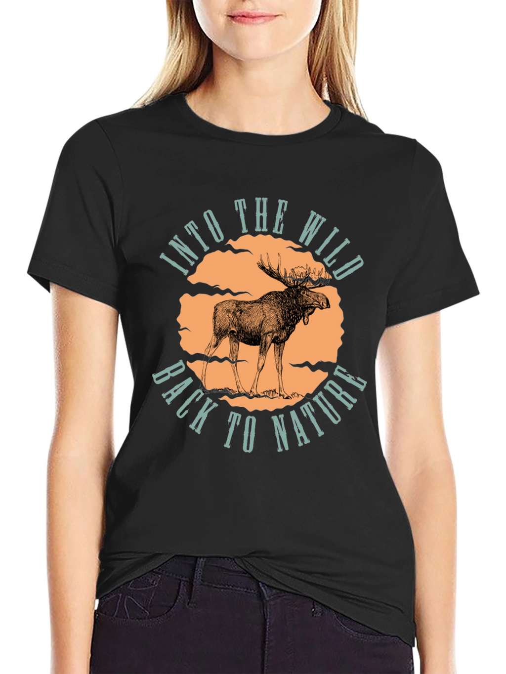 Into the Wild Moose T-Shirt
