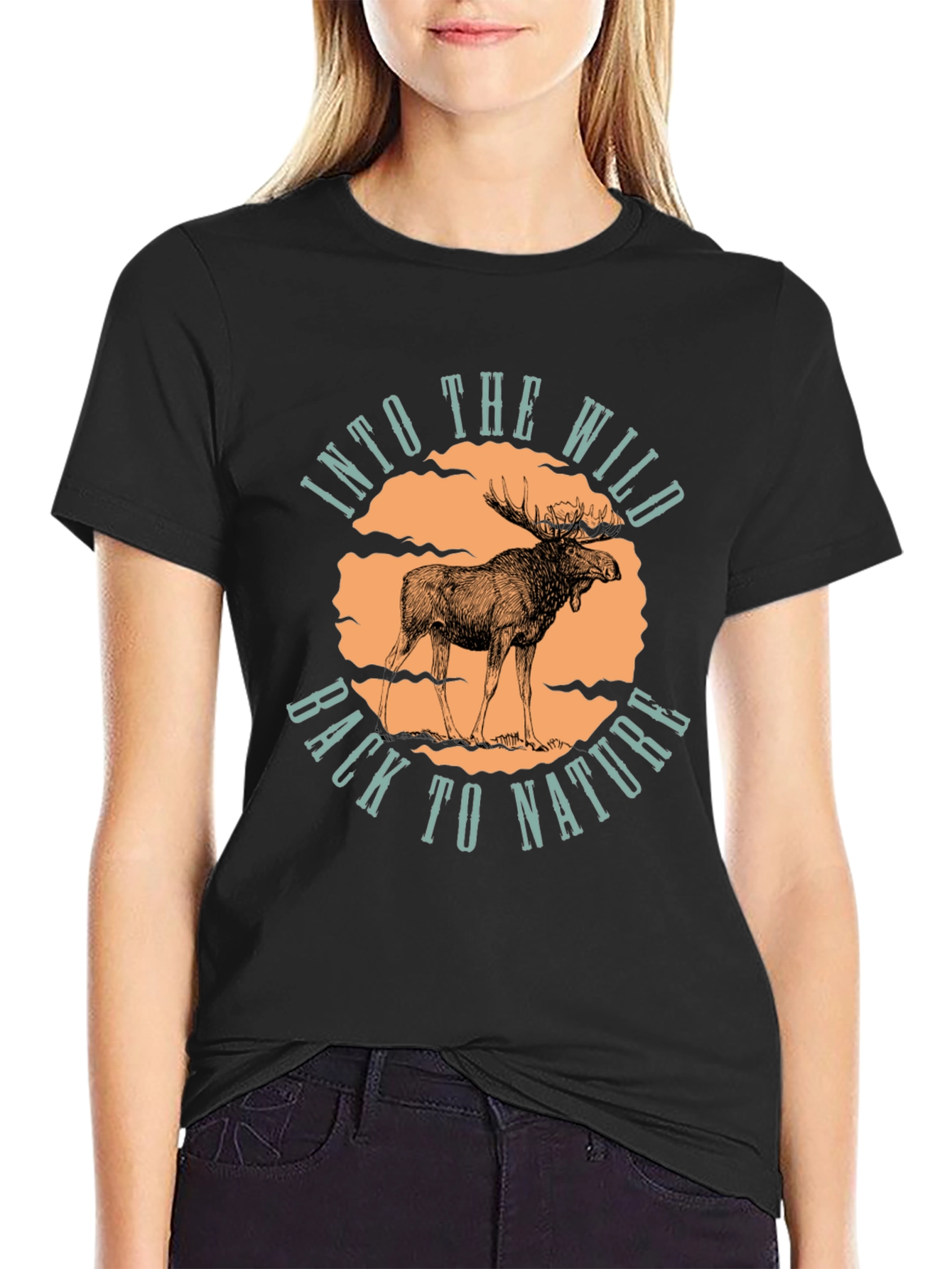 Into the Wild Moose T-Shirt
