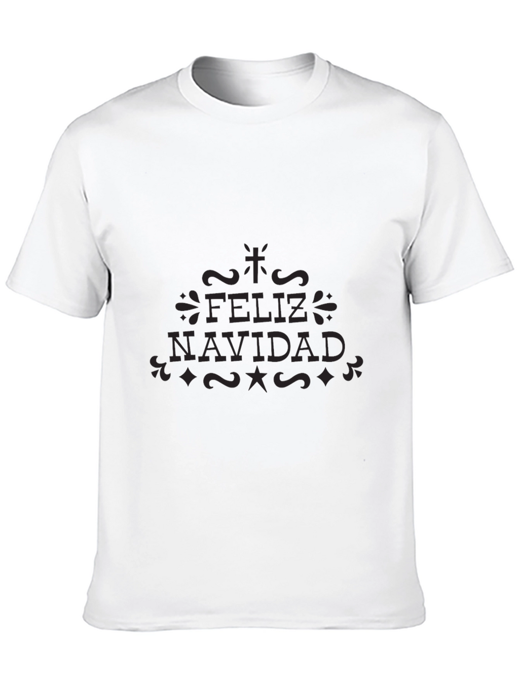 Feliz Navidad Crew Neck T-Shirt