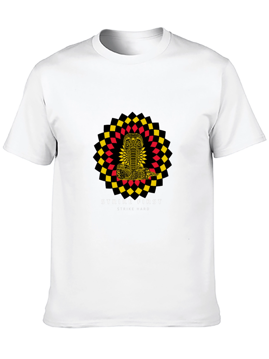 Strike First Cobra T-Shirt - Premium Graphic Tee