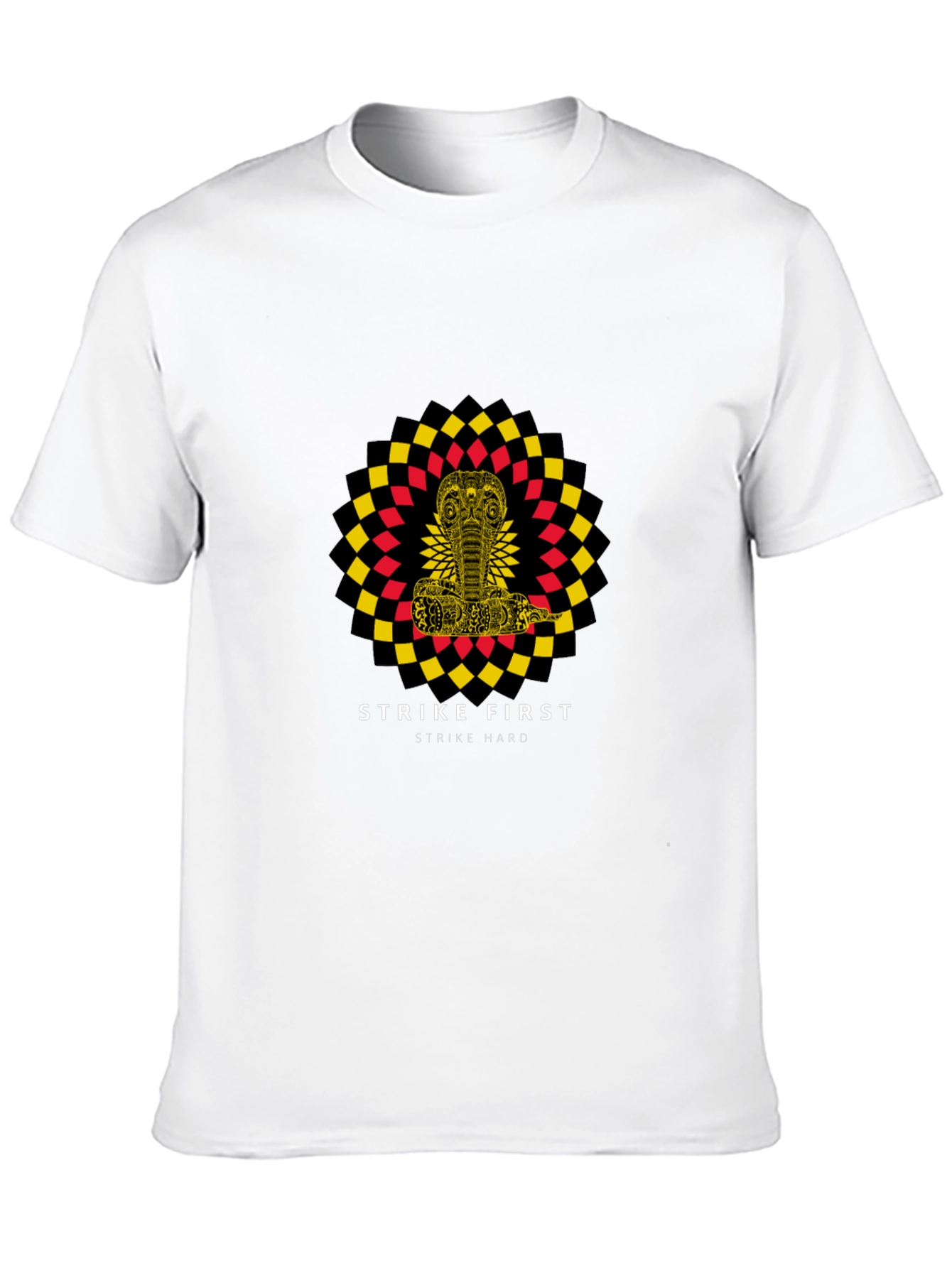 Strike First Cobra T-Shirt - Premium Graphic Tee