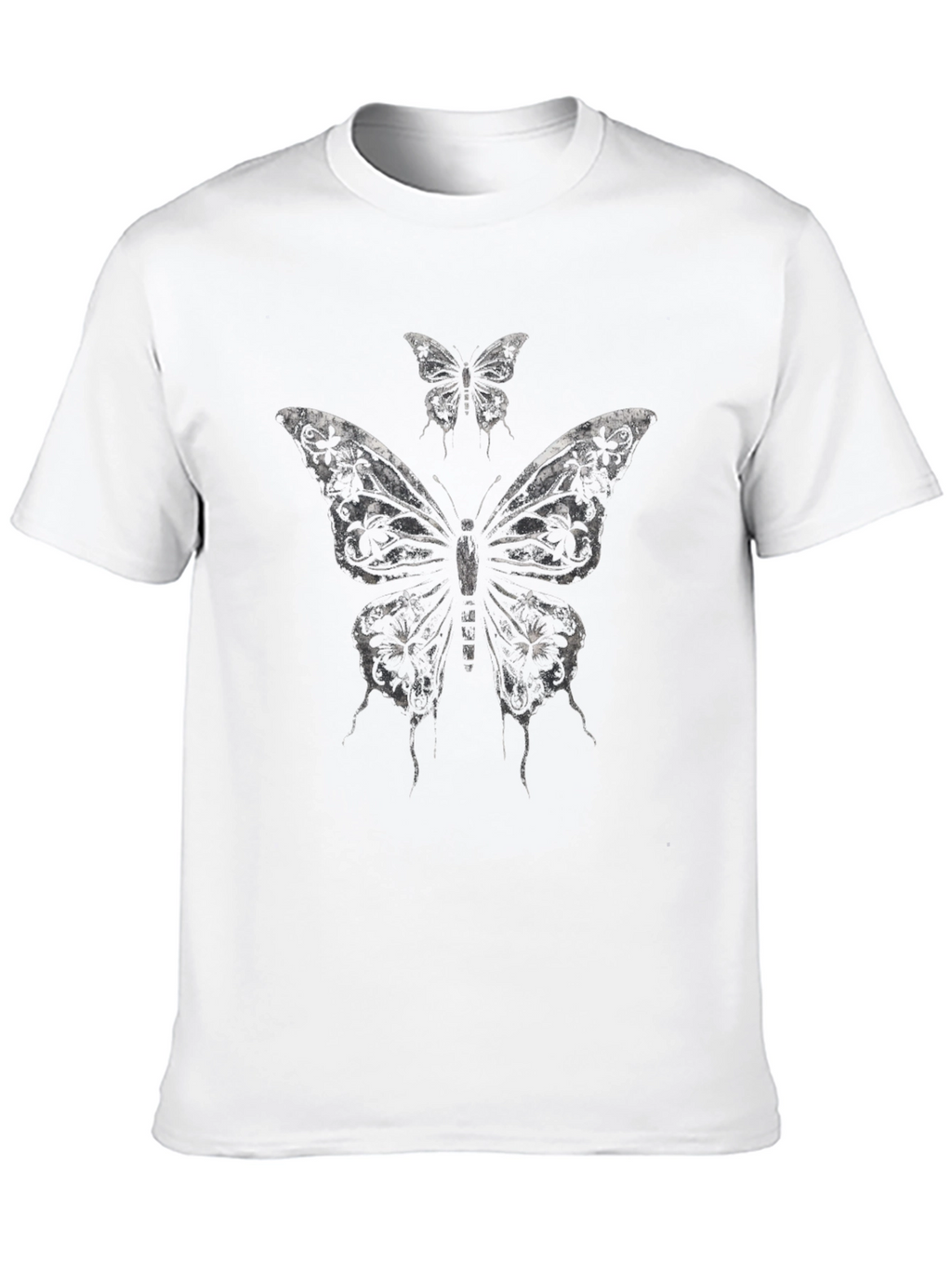 Butterfly Graphic Tee - Black
