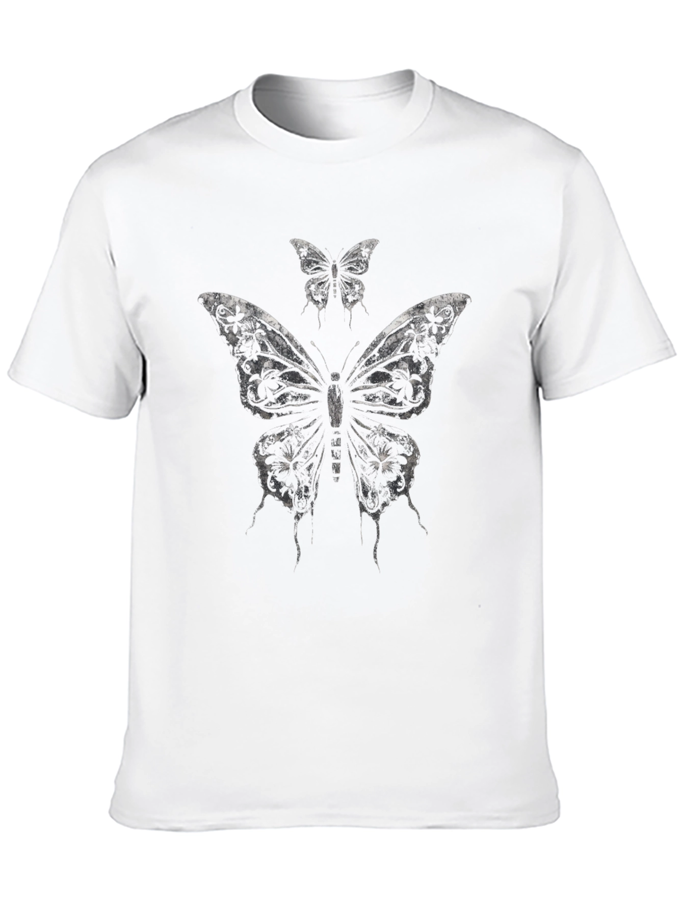 Butterfly Graphic Tee - Black