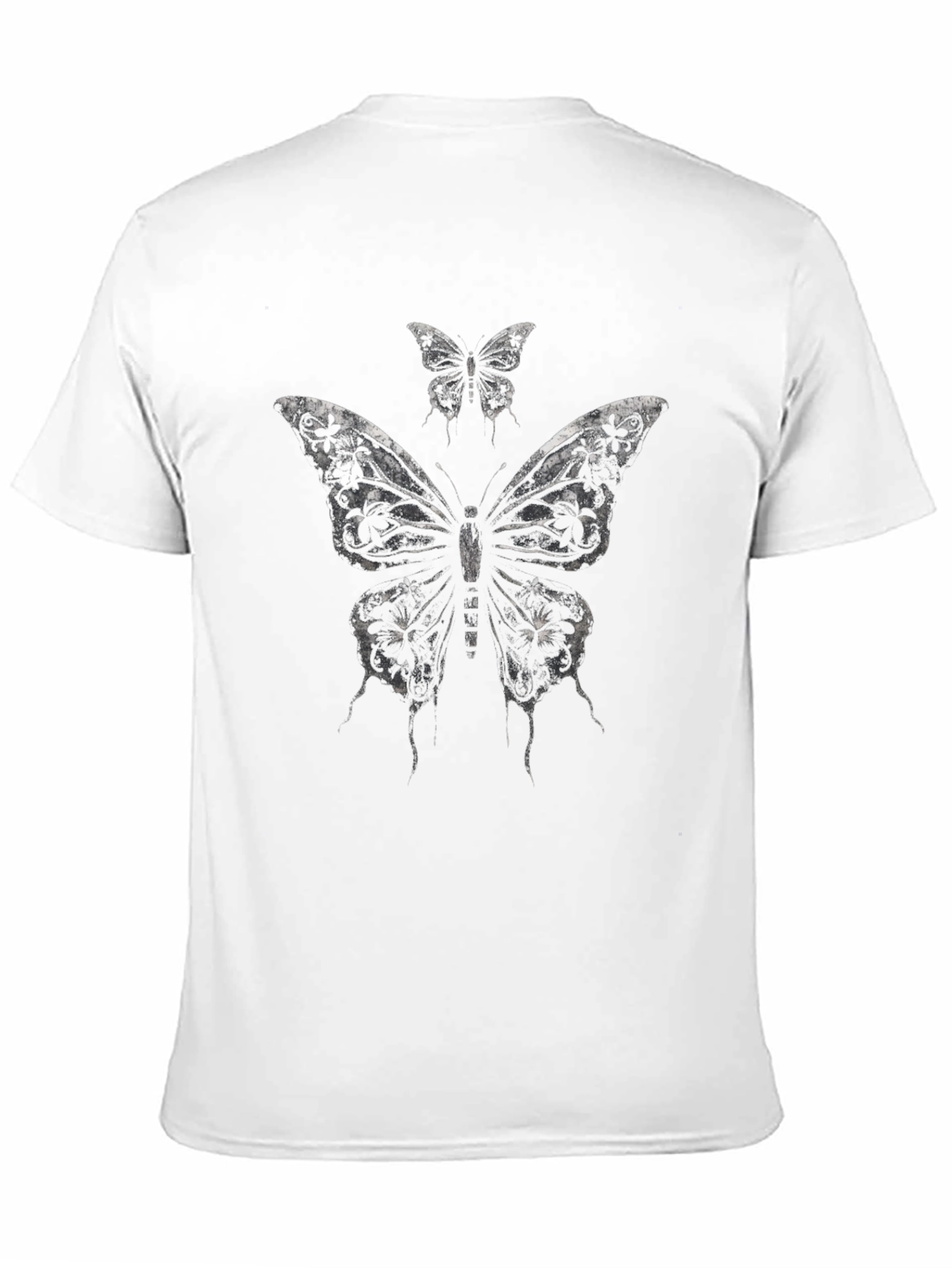 Butterfly Graphic Tee - Black