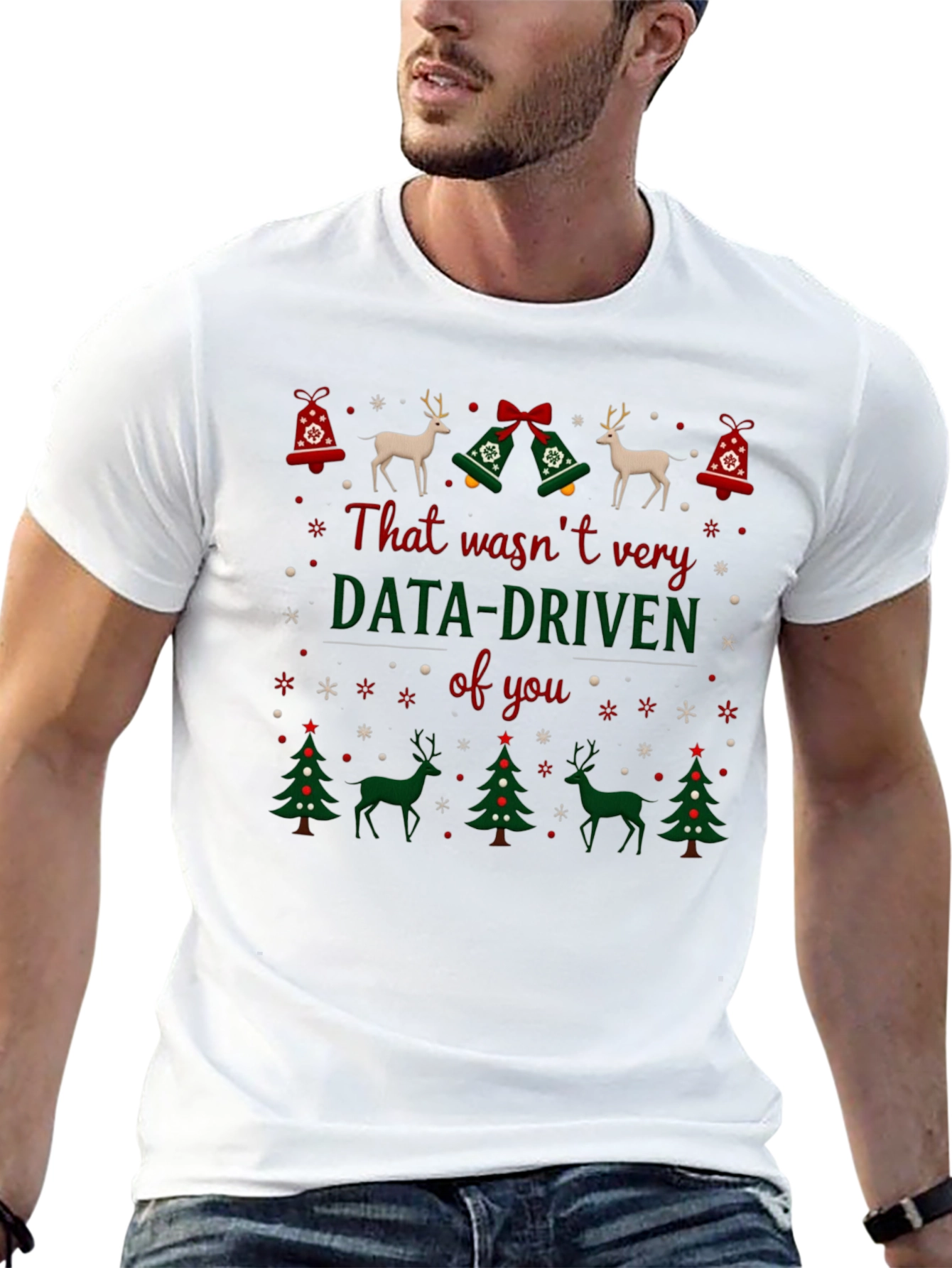 Data-Driven Christmas T-Shirt