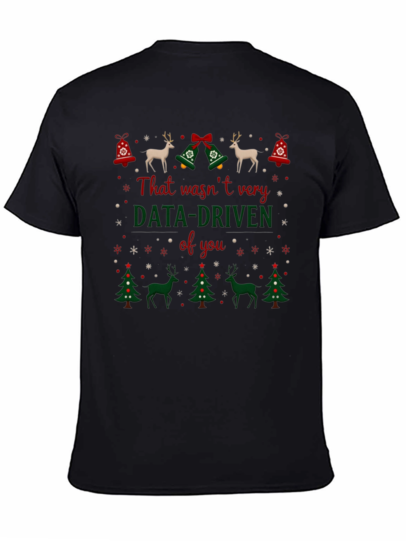 Data-Driven Christmas T-Shirt