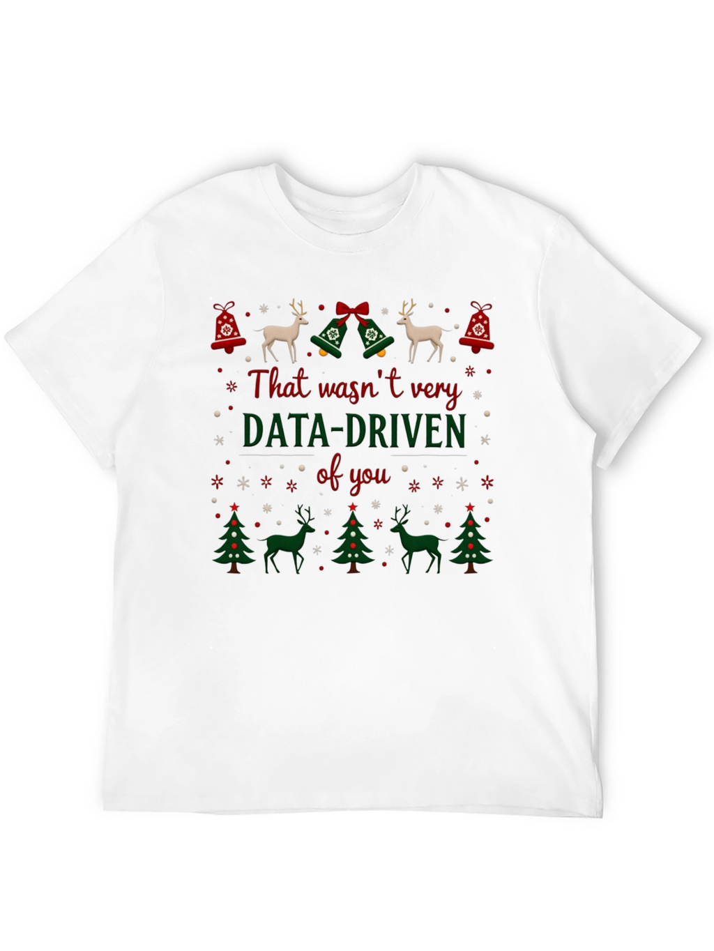 Data-Driven Christmas T-Shirt