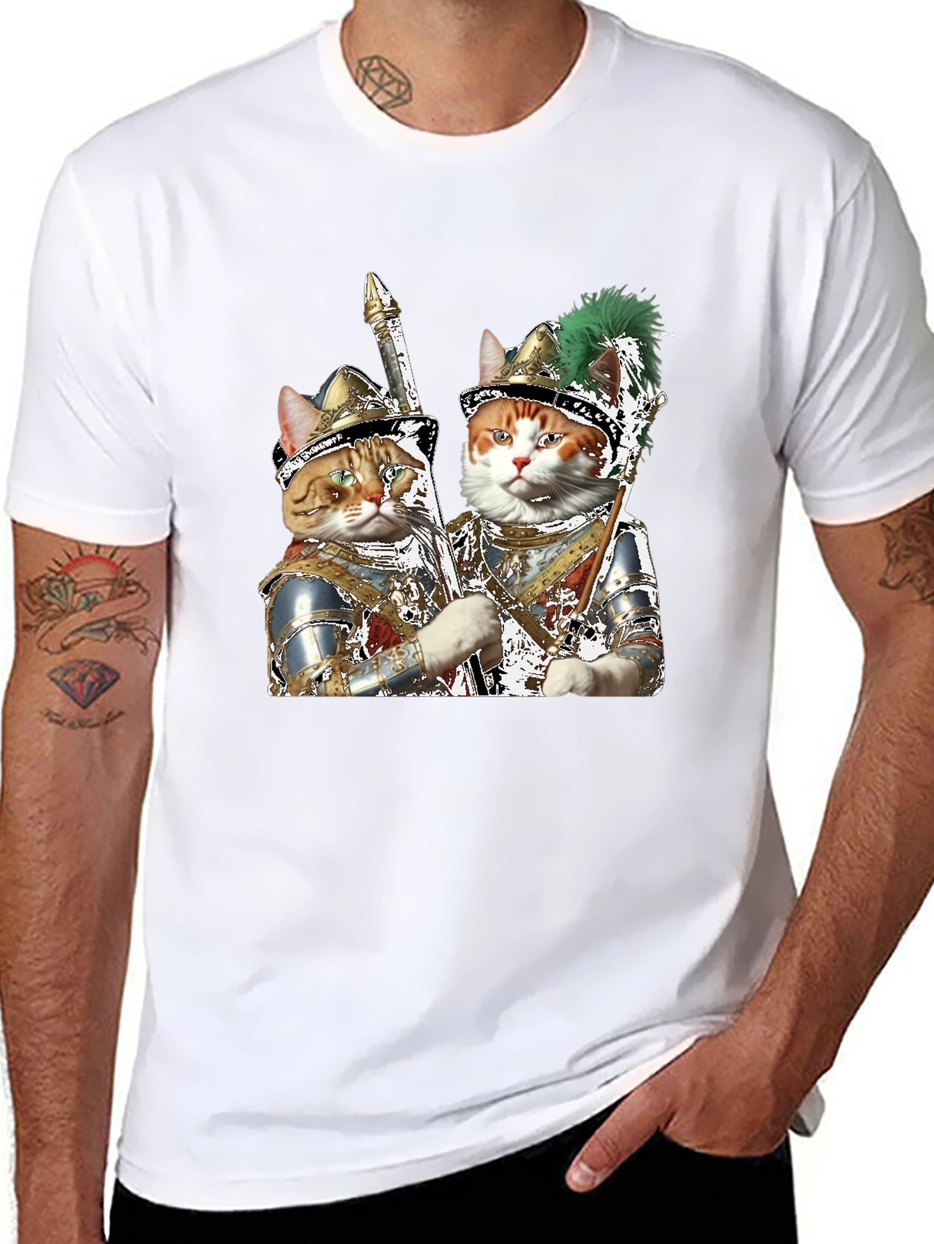 Cats in Armor T-Shirt