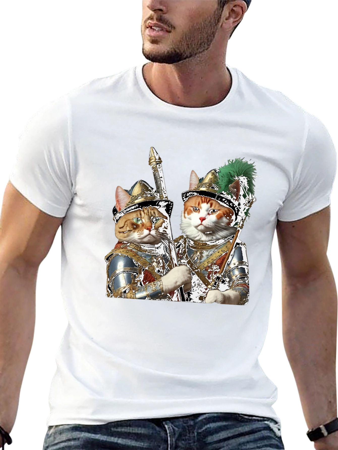 Cats in Armor T-Shirt