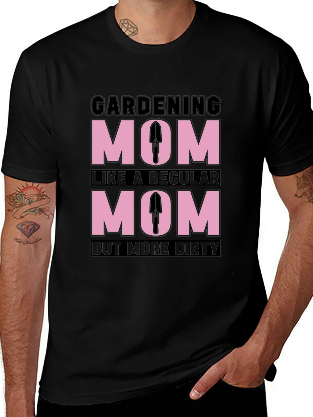 Gardening Mom T-Shirt - Dirty But Regular!