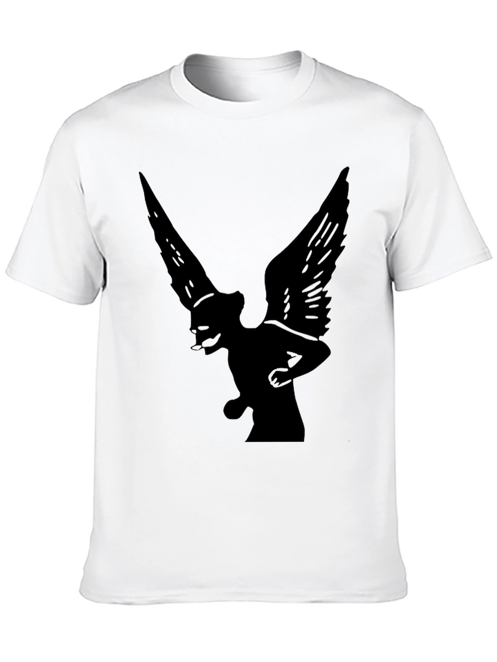 Angel Winged T-Shirt - Black Graphic Tee