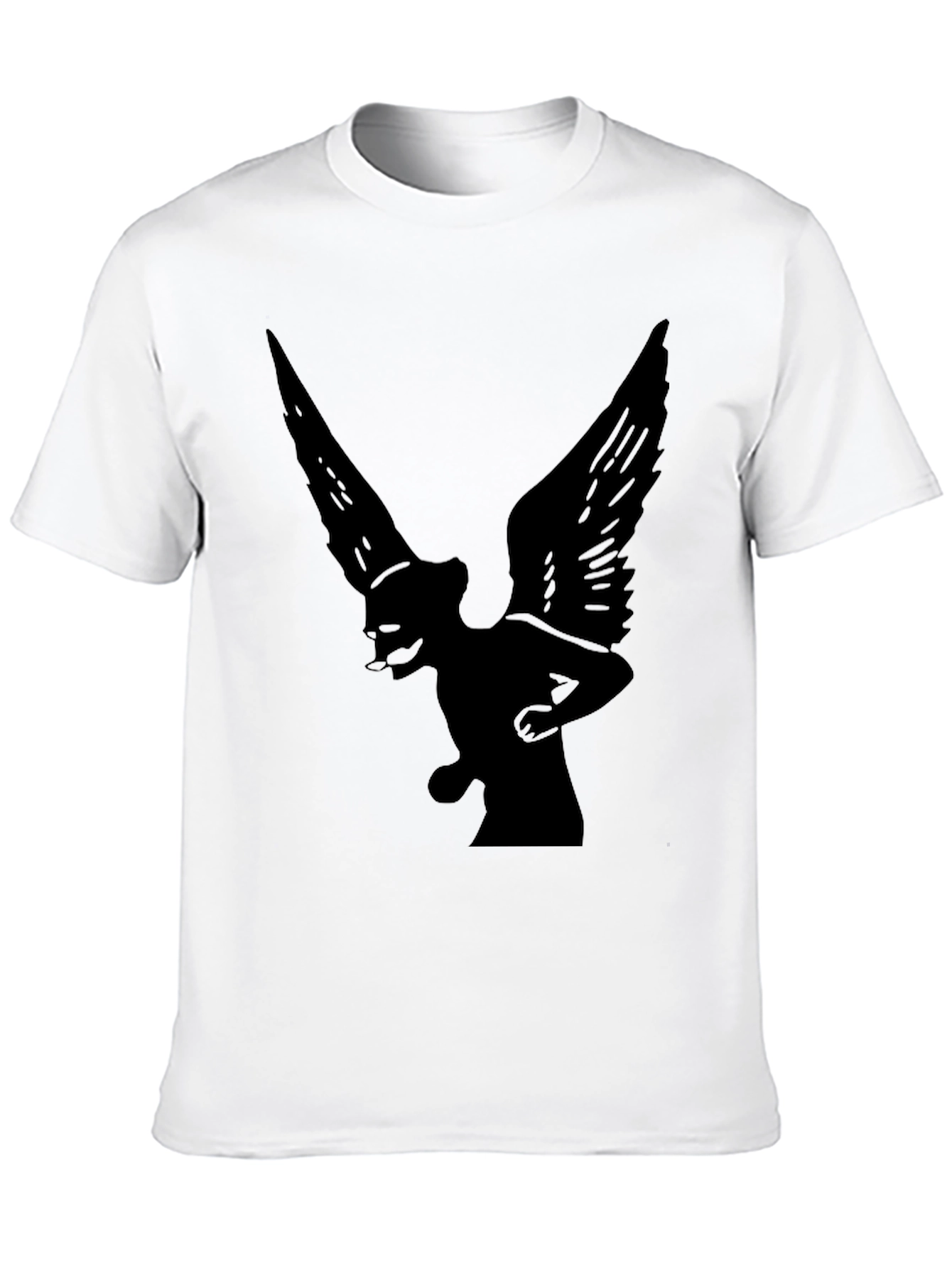 Angel Winged T-Shirt - Black Graphic Tee
