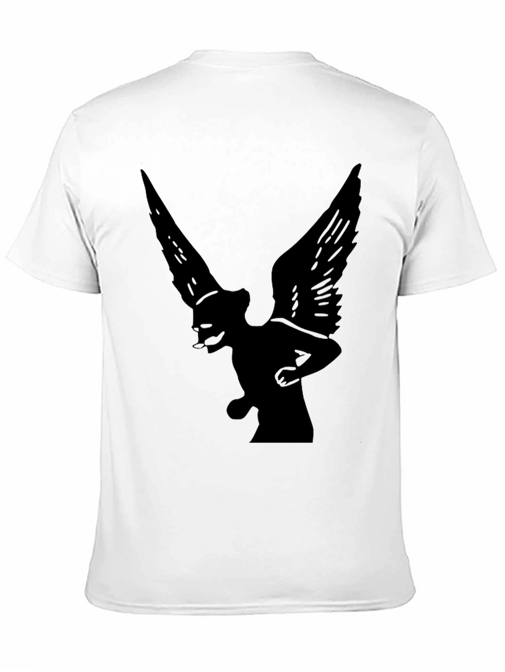 Angel Winged T-Shirt - Black Graphic Tee