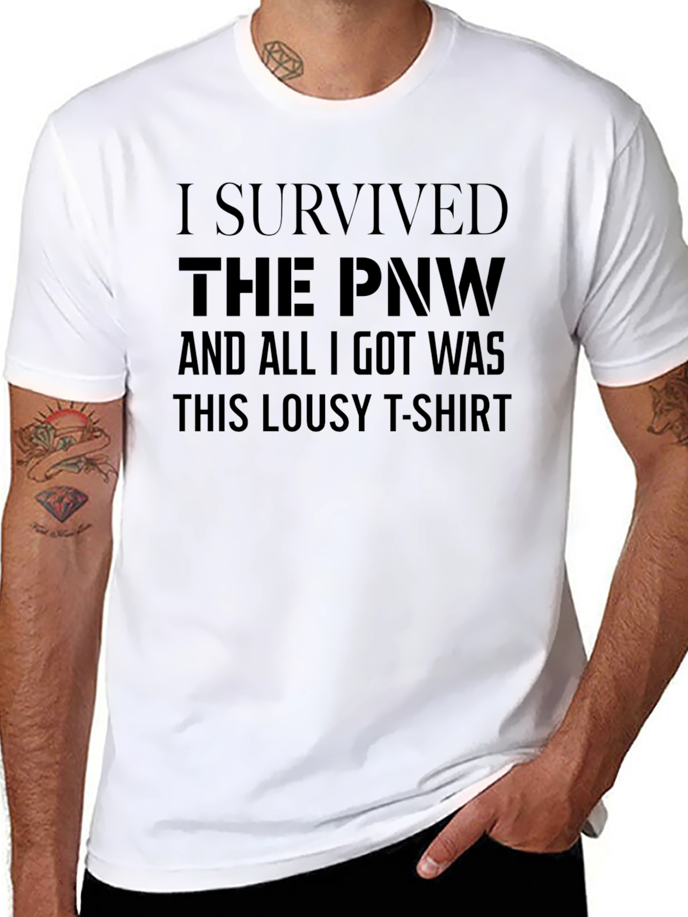 I Survived the PNW T-Shirt