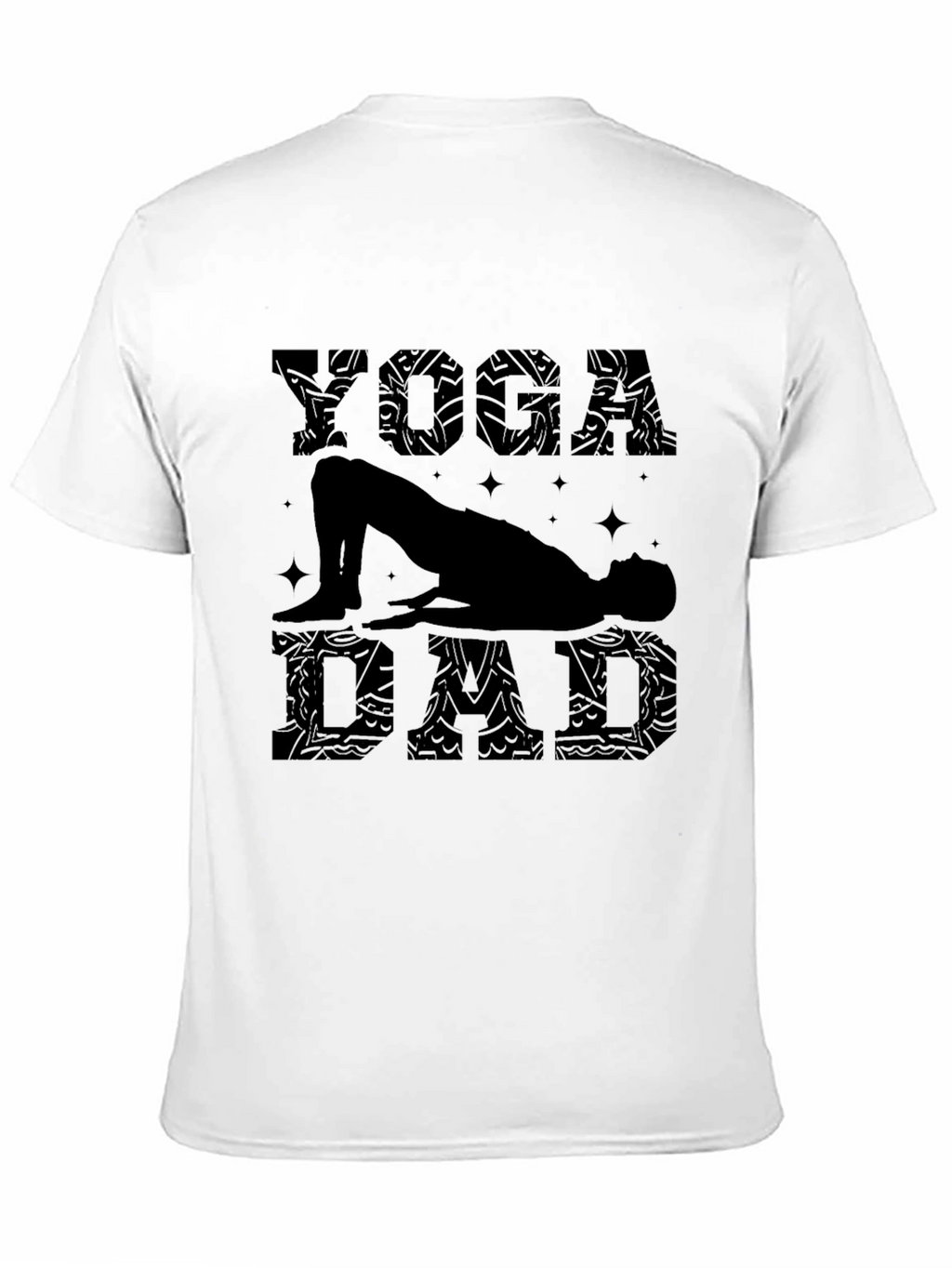Yoga Dad Black T-Shirt