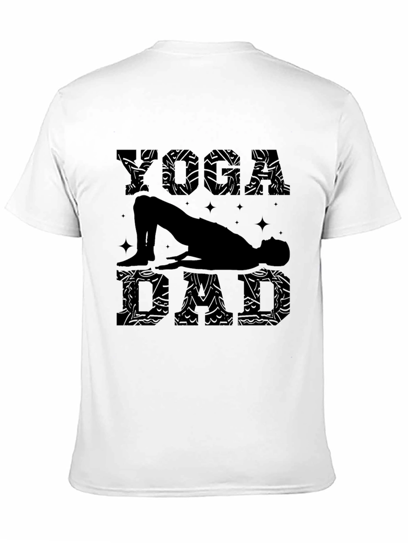 Yoga Dad Black T-Shirt